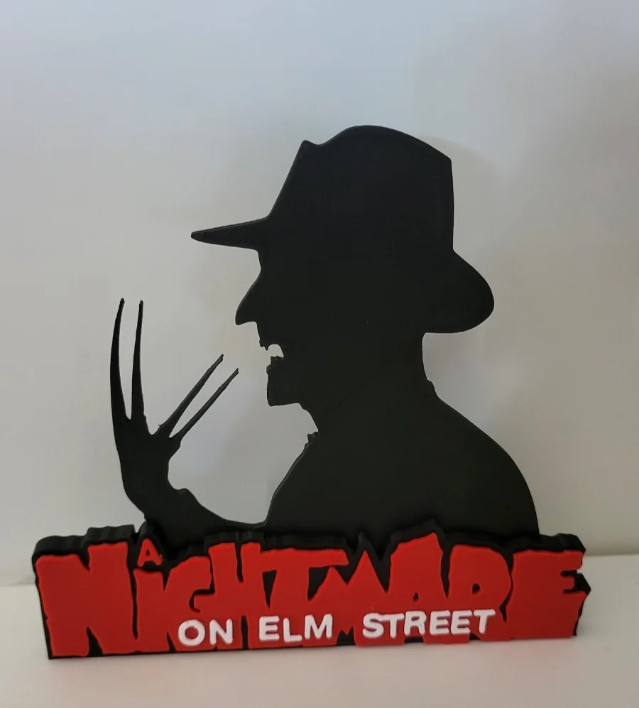 Freddy Krueger A Nightmare on Elm Street Decorative Film & TV Logo Display #2, изображение 4
