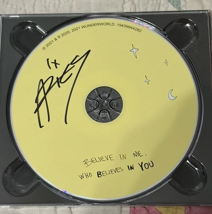 Aries Autograph SIGNED CD - Believe in Me Who Believes in You, Moon Box, изображение 2
