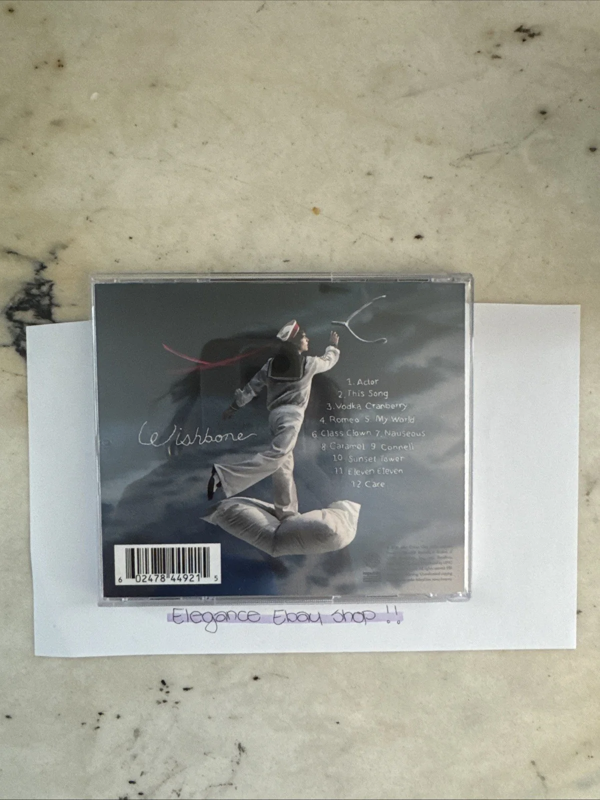 conan gray wishbone signed cd !!, image 2