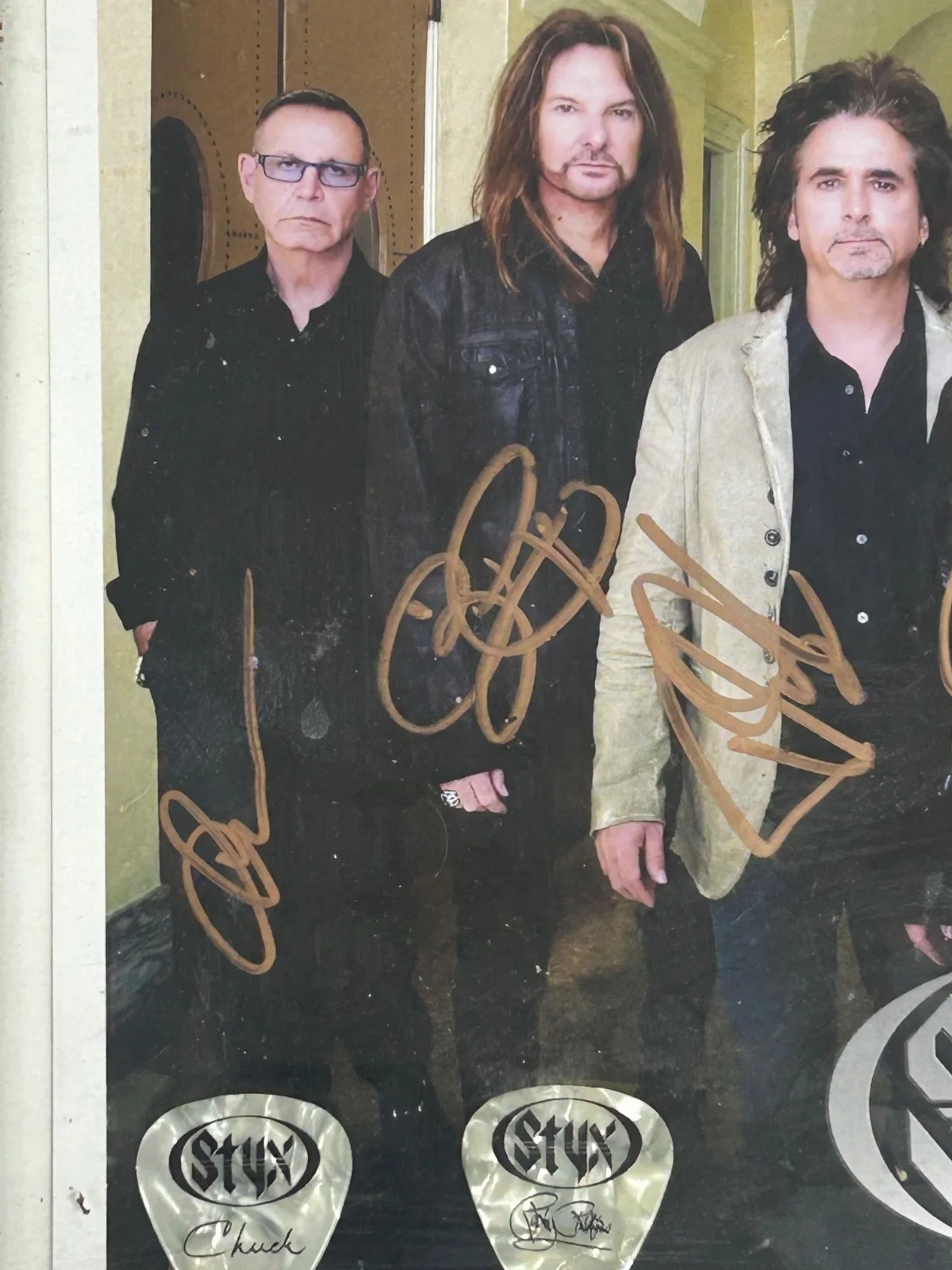 Autographed pomotional photo band Styx, image 2