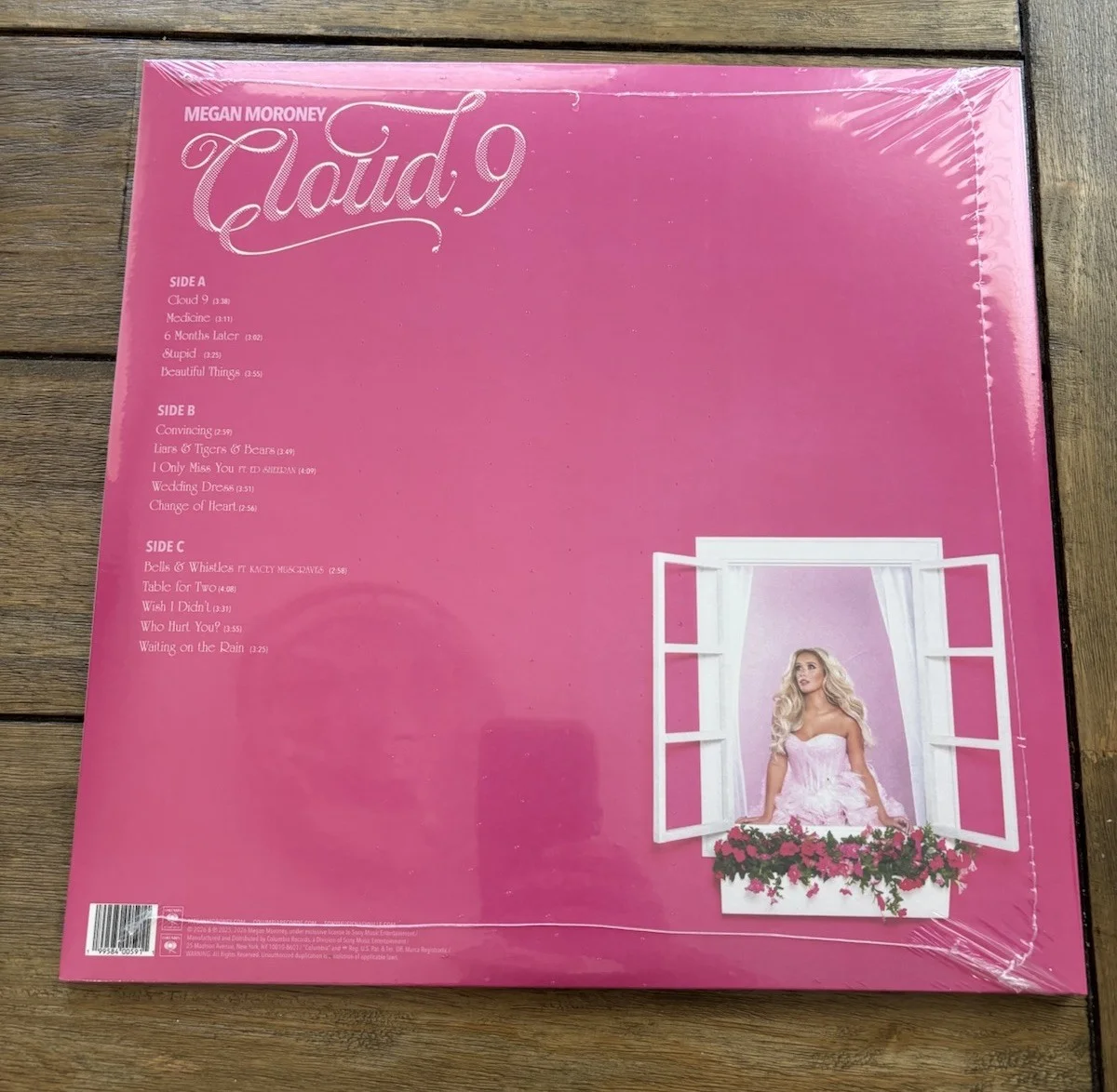 Megan Maroney Signed Autographed • Cloud 9 Vinyl Record • SEALED NEW NWT LP, изображение 2