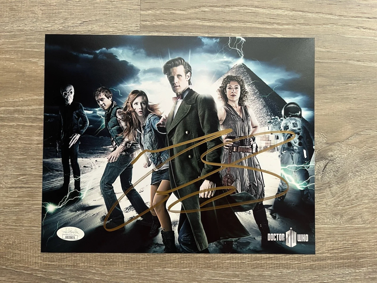 Matt Smith — Matt Smith Signed Doctor Who 8x10 Photo JSA COA Eleventh Doctor, image 2