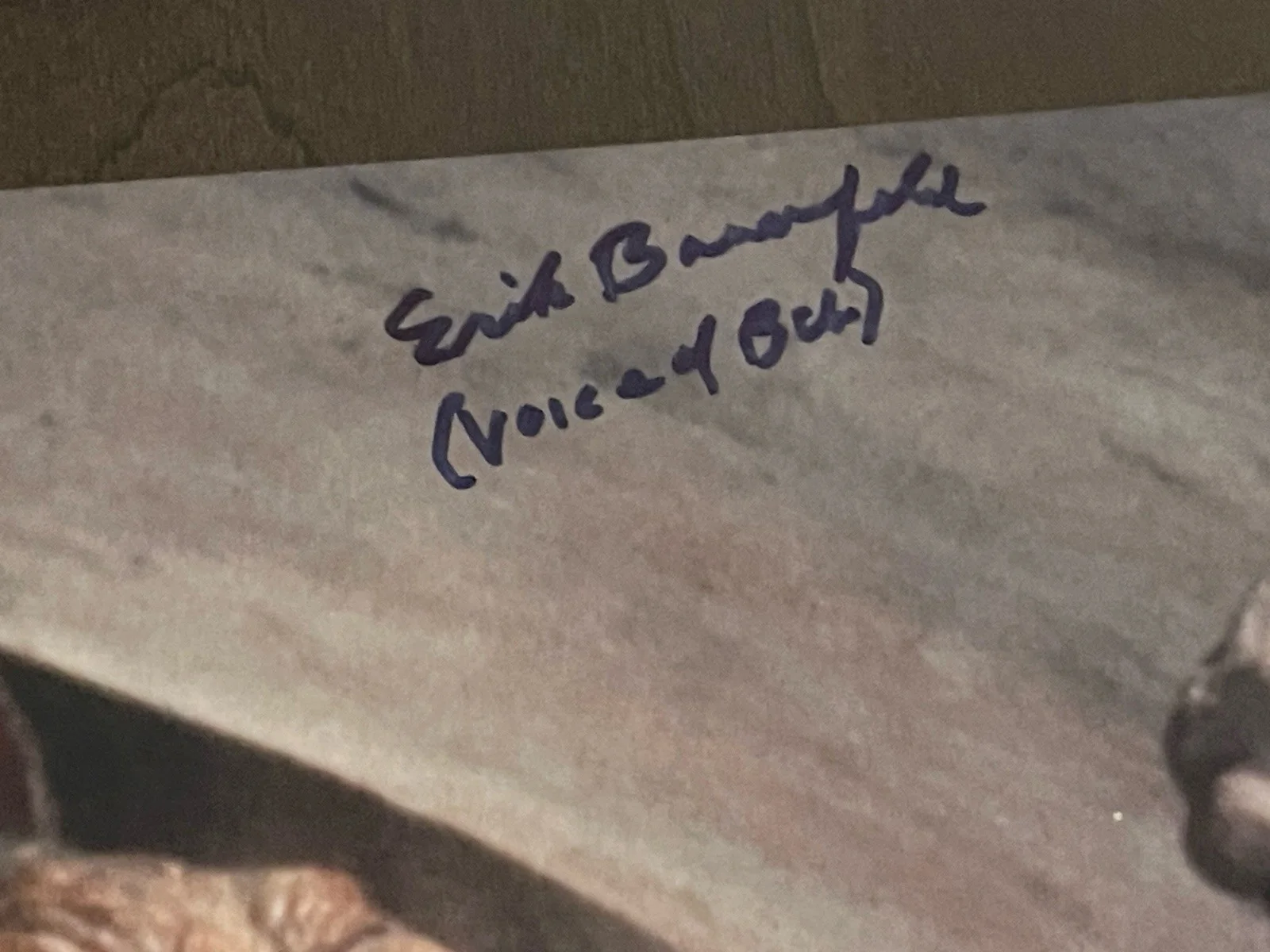 Anthony Daniels, Eric Bauersfield, Tom Rose Michael Carter — Star Wars ROTJ Signed by x4 Bauersfled (RIP) Rose , Daniels & Carter 16x20, image 4