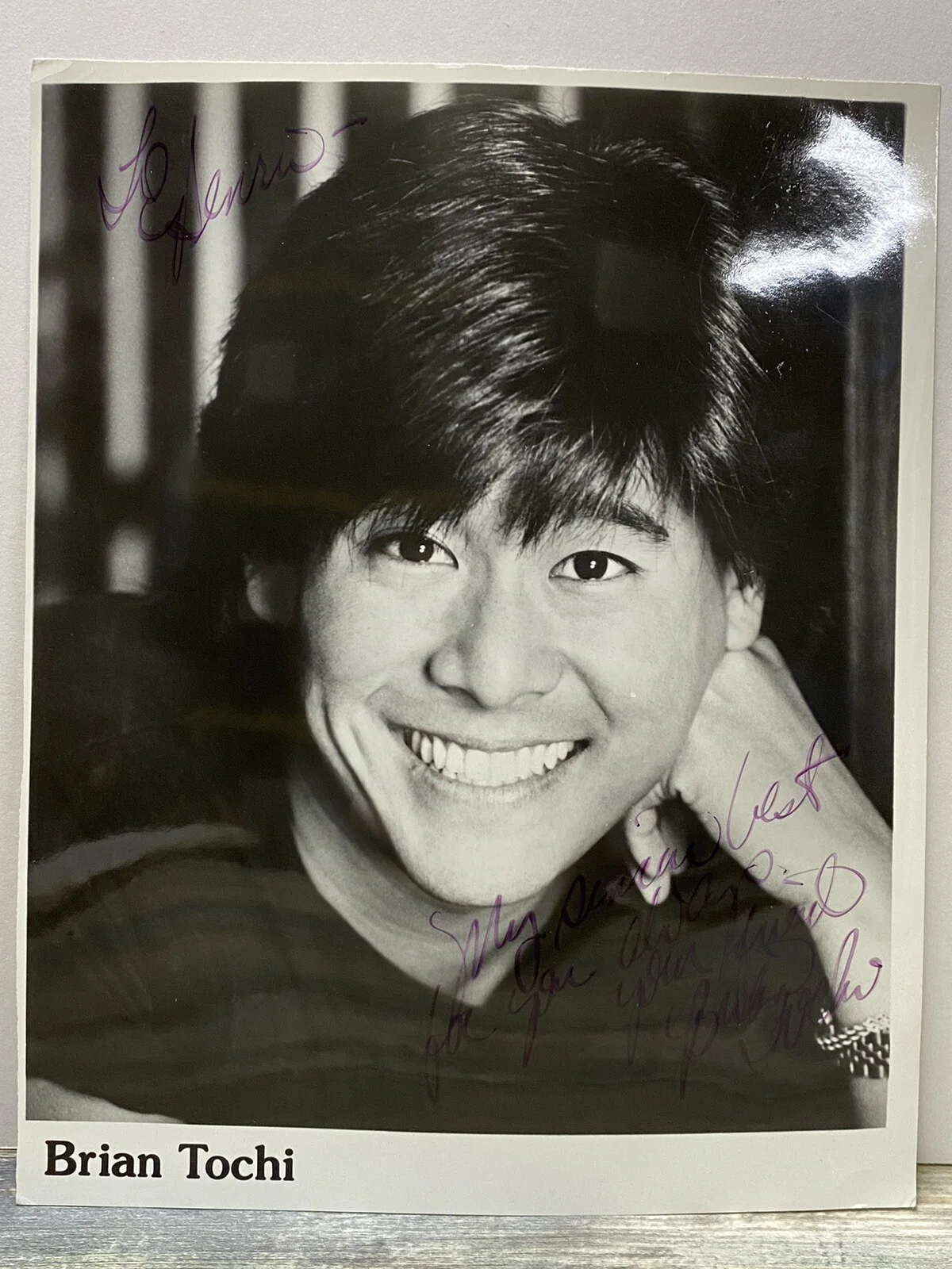 Brian Tochi — Brian Tochi autographed signed inscribed 8x10 photo Revenge of the Nerds