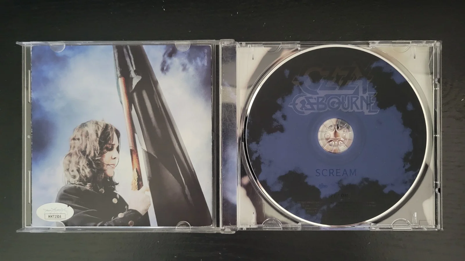 Ozzy Osbourne Autographed 'Scream' CD Booklet w/JSA COA, image 4