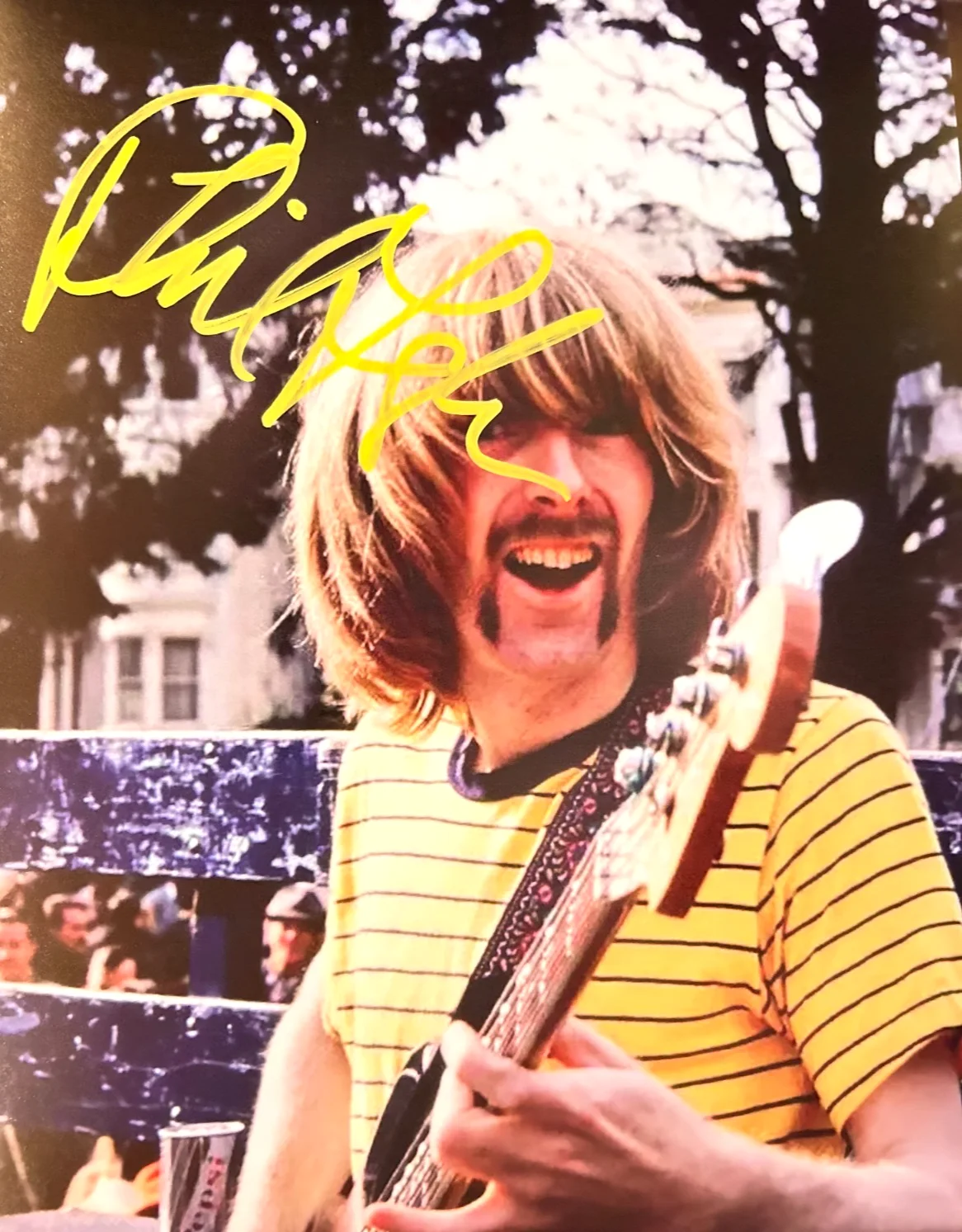 PHIL LESH (The Grateful Dead) Signed Original 8x10" Authentic Autograph w/COA, image 3