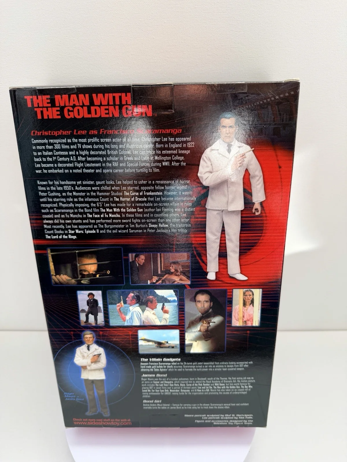 Sideshow Collectibles James Bond 007 Scaramanga The Golden Gun 12” Doll *BNIB*, изображение 2