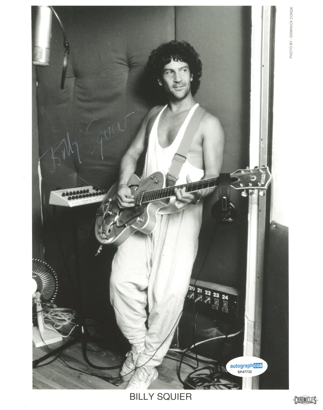 Billy Squier — Billy Squier "The Stroke" Singer AUTOGRAPH Signed Autographed 8x10 Photo ACOA