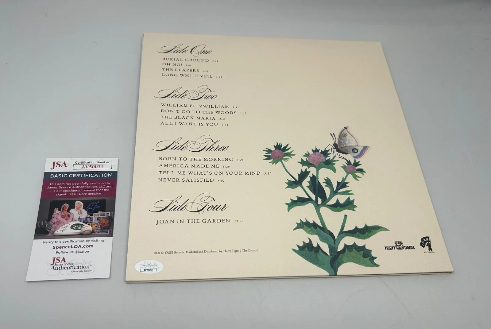 The Decemberists signed As It Ever Was, So it Will be Again Album JSA COA, image 2