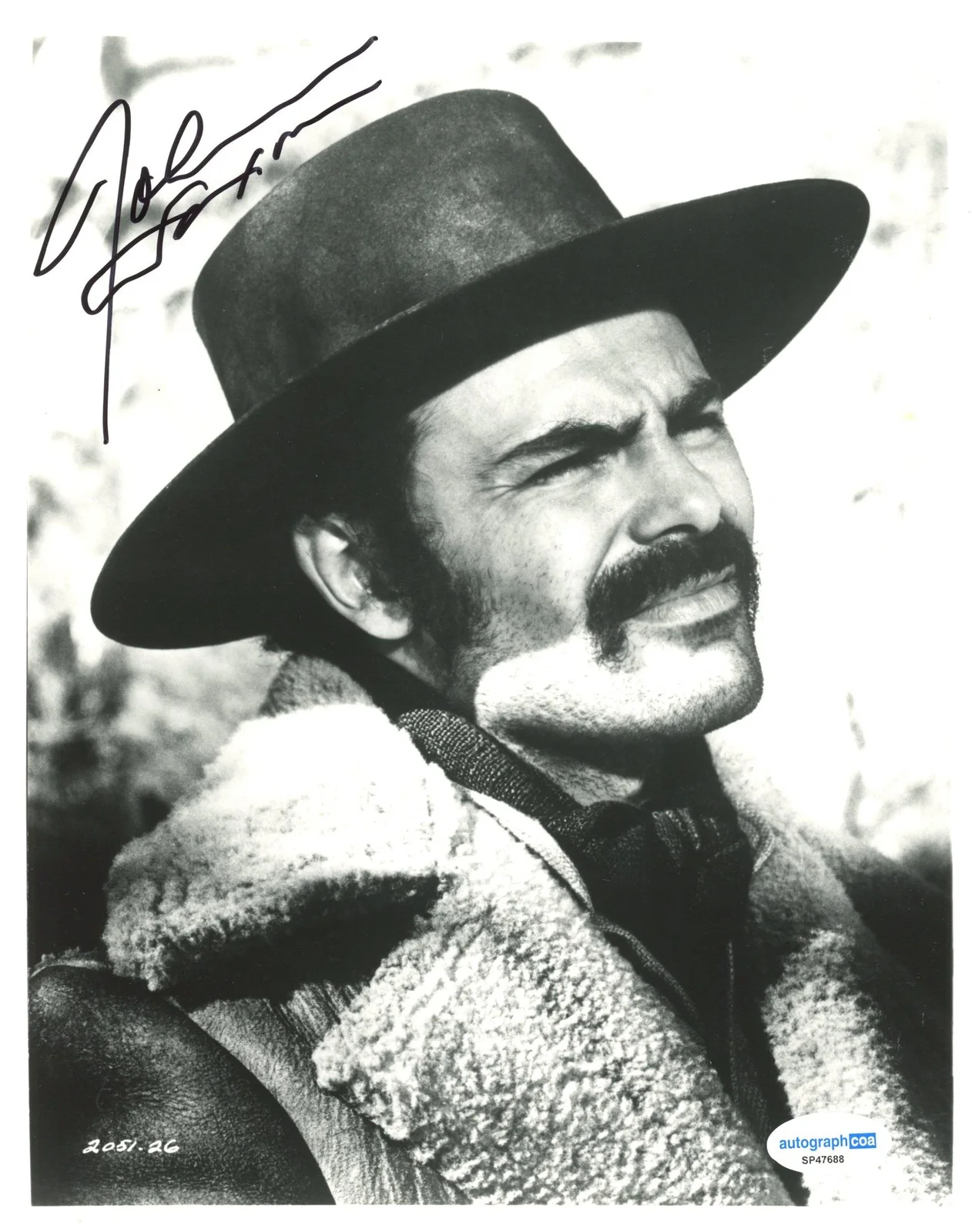 John Saxon — John Saxon "Joe Kidd" AUTOGRAPH Signed Autographed 'Luis Chama' 8x10 Photo ACOA