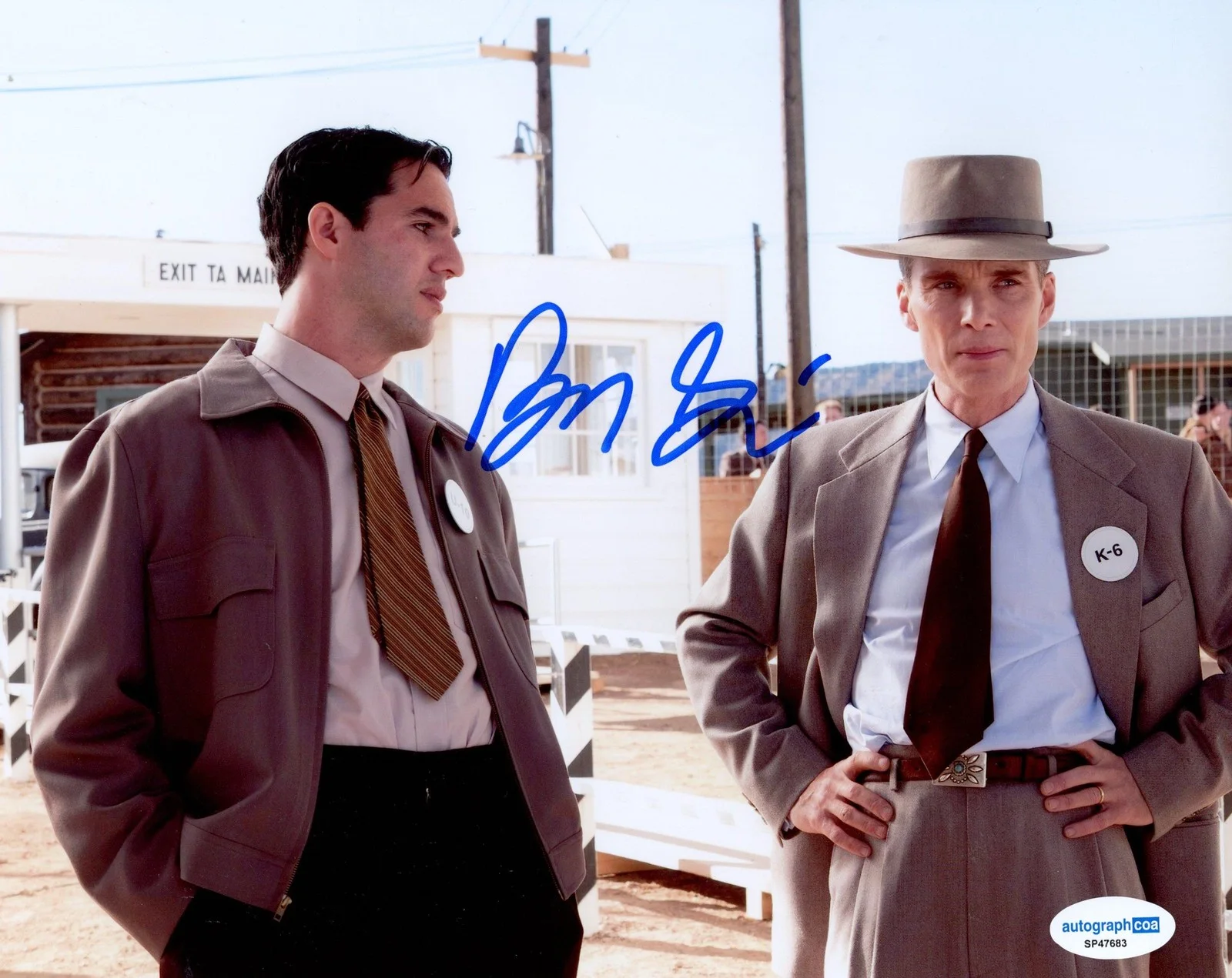 Benny Safdie — Benny Safdie "Oppenheimer" AUTOGRAPH Signed 'Edward Teller' 8x10 Photo B ACOA
