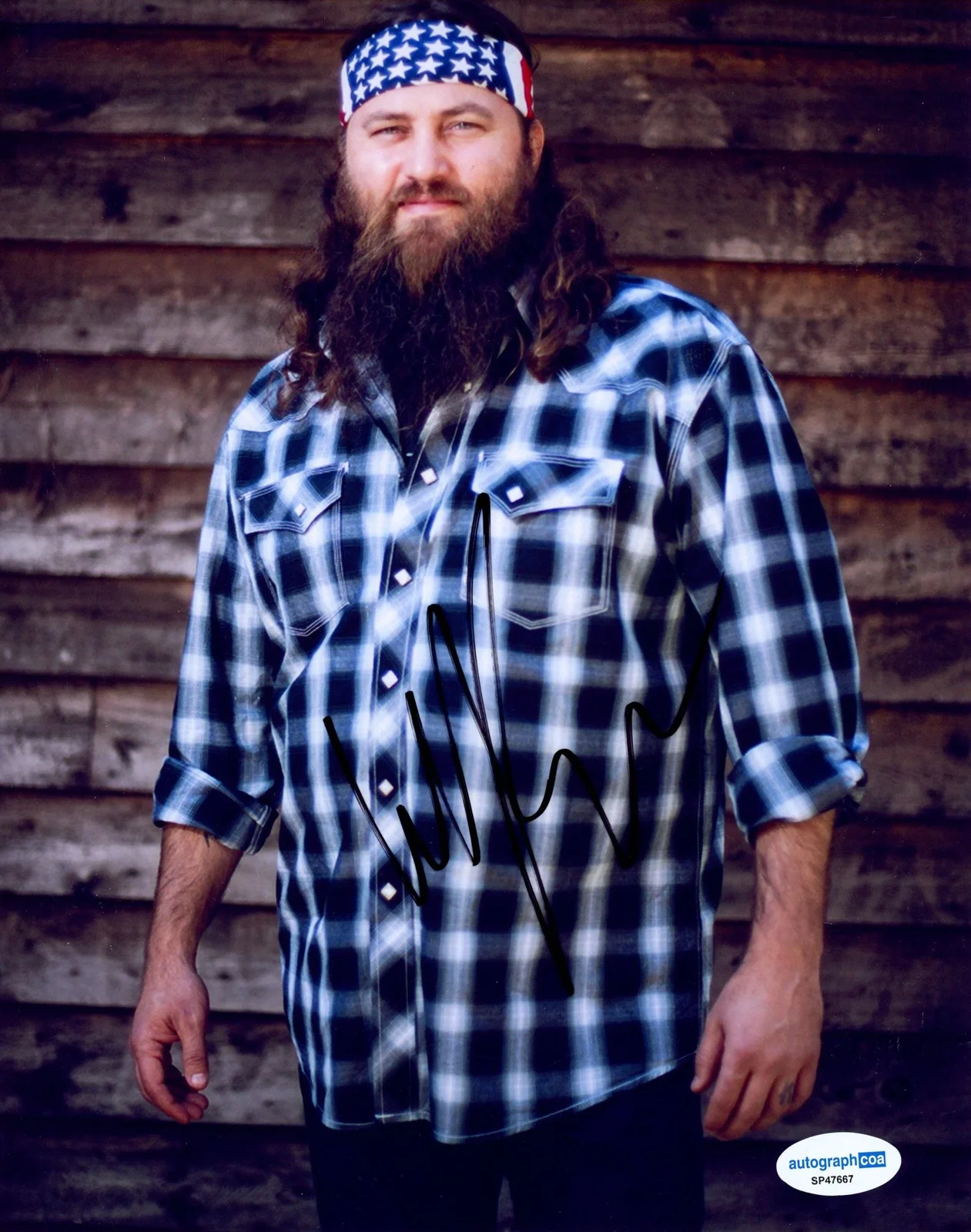 Willie Robertson — Willie Robertson "Duck Dynasty" AUTOGRAPH Signed Autographed 8x10 Photo ACOA