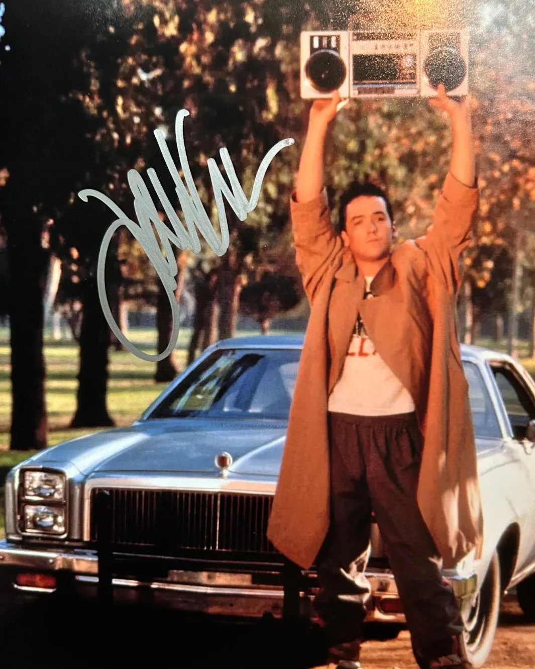 John Cusack — John Cusack SAY ANYTHING 8x10" Original Authentic Autograph w/COA, image 3