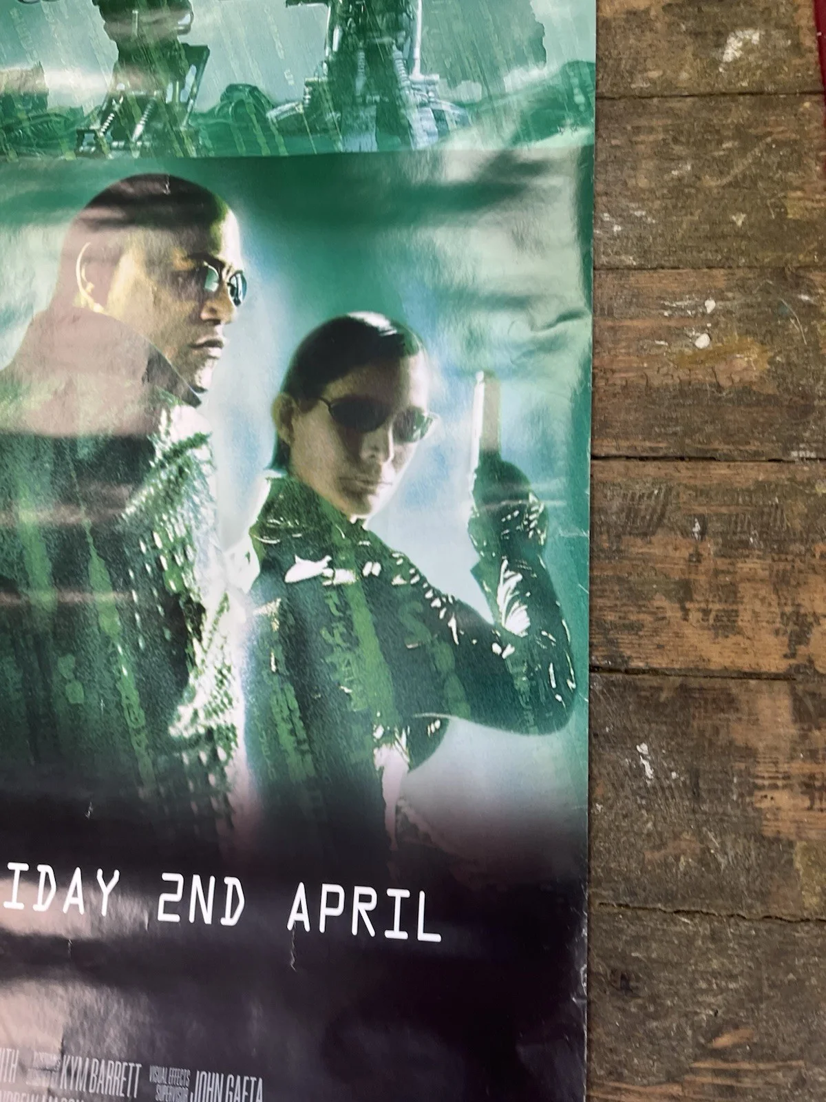 Matrix Revolutions- Original 2004 Large Retail/ Subway Poster 60 x 40 inch, изображение 3