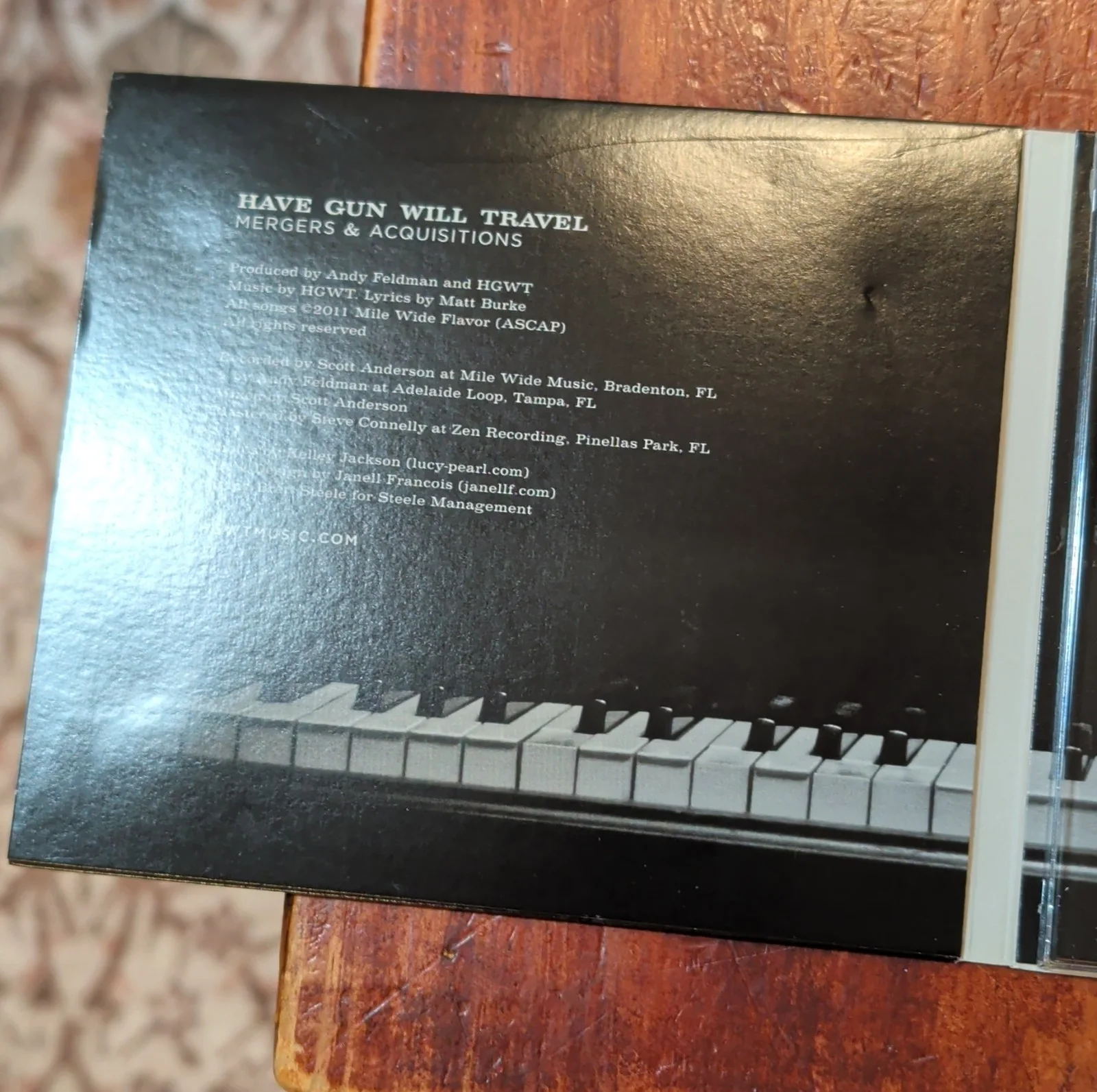 Have Gun Will Travel Mergers & Acquisitions Signed Original CD & Booklet, изображение 5