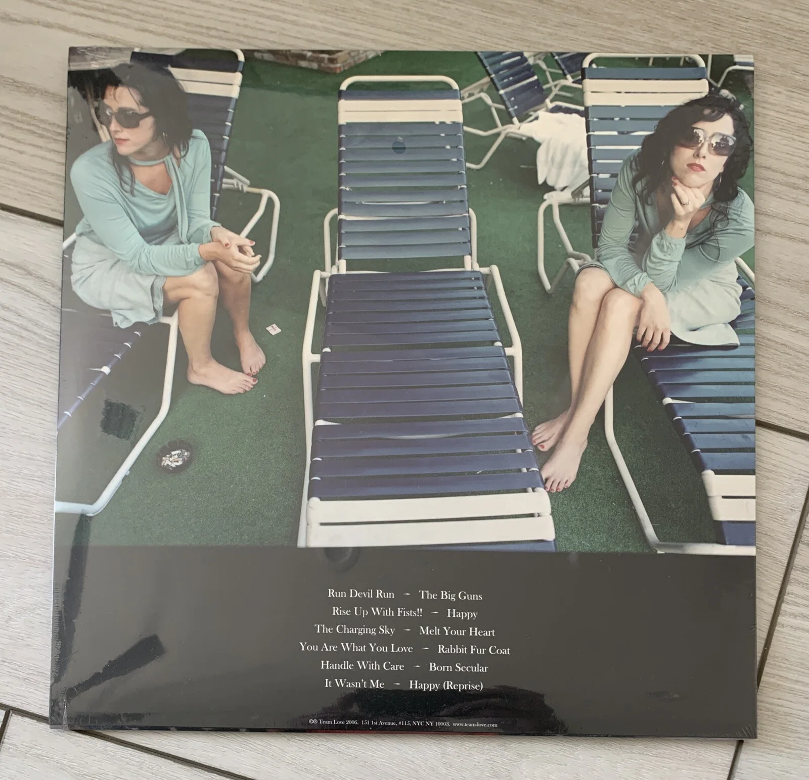 ORIGINAL NEW SEALED JENNY LEWIS RABBIT FUR COAT VINYL LP 2006 WATSON TWINS RILO, изображение 2