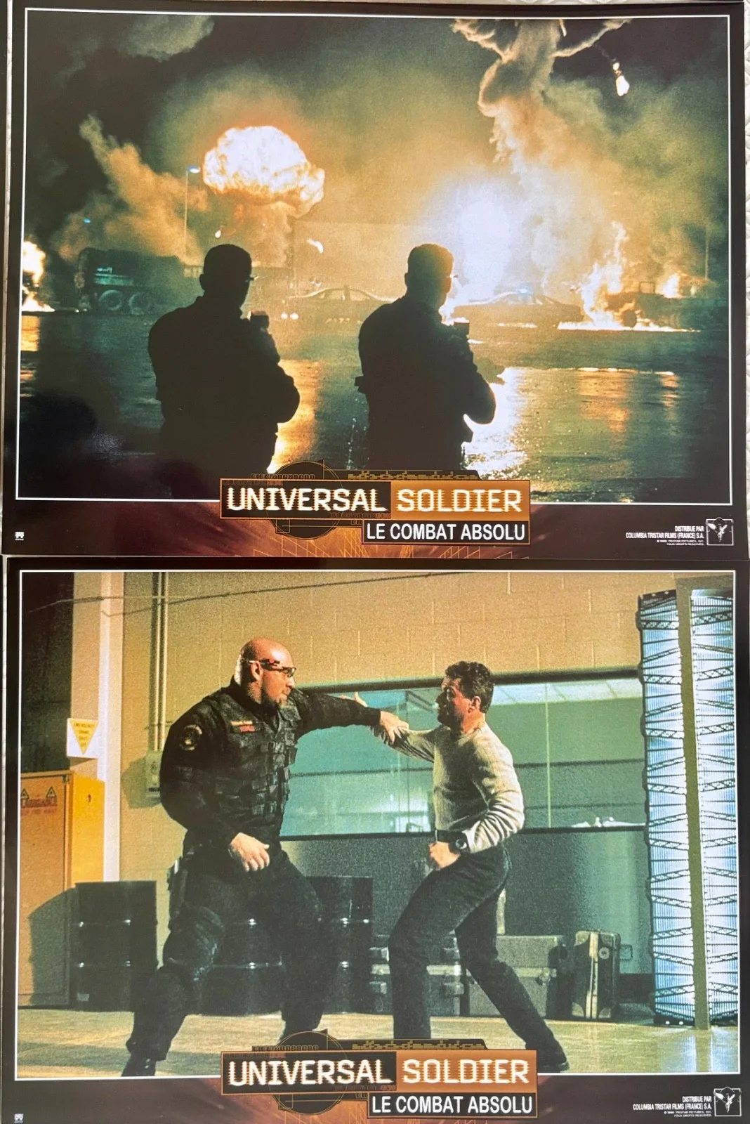 Universal Soldier set of 8 Original French Lobby Cards Jean Claude Van Damme, изображение 5