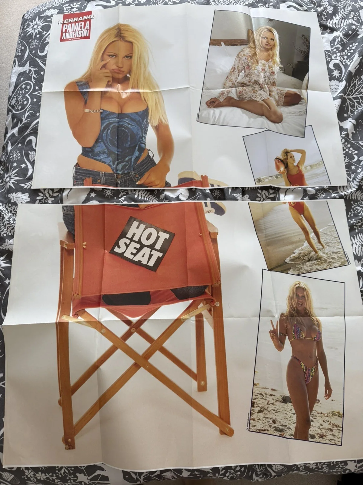 Pamela Anderson - Extra Large Vintage Kerrang Poster, image 2
