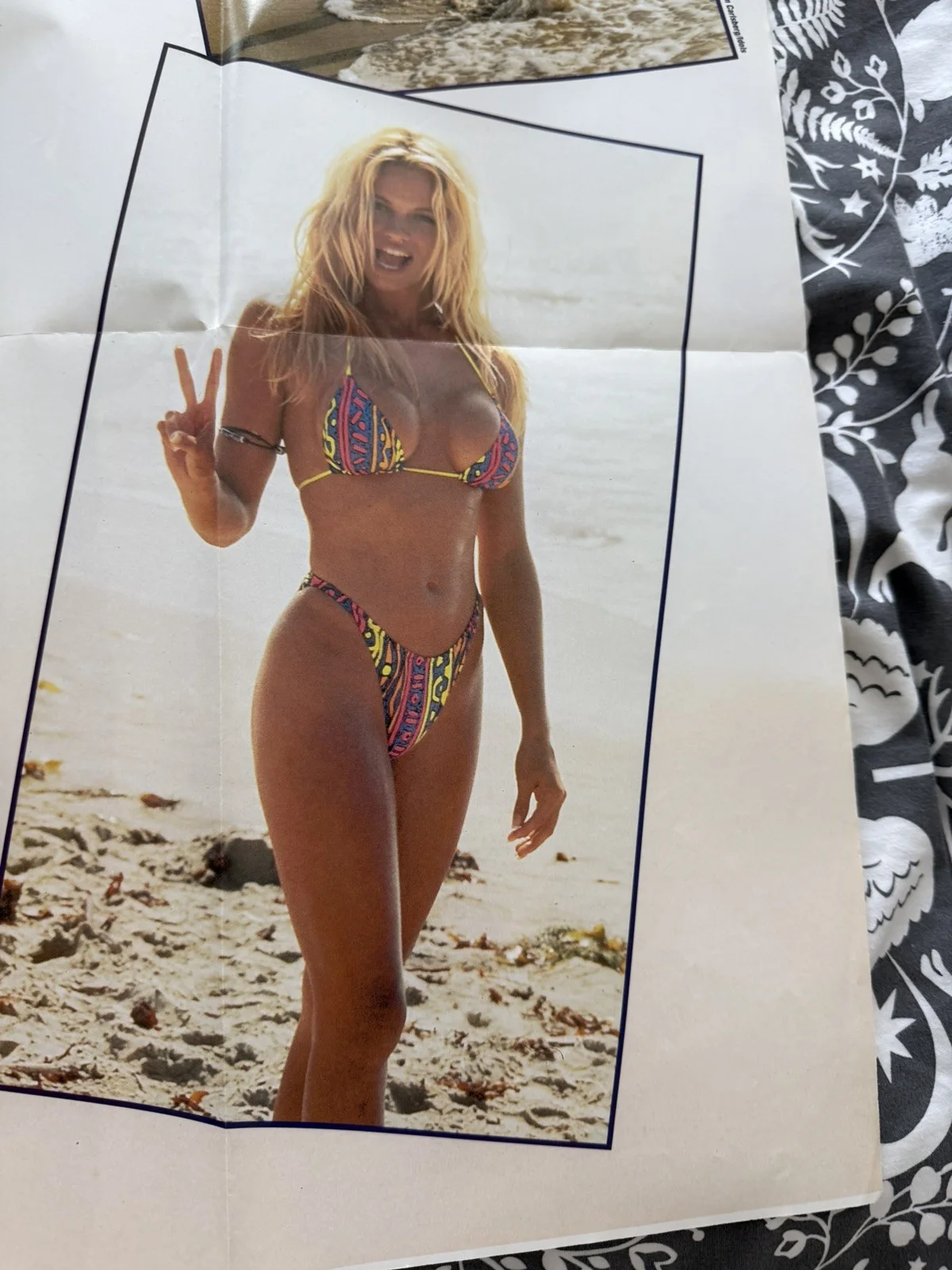 Pamela Anderson - Extra Large Vintage Kerrang Poster, image 3