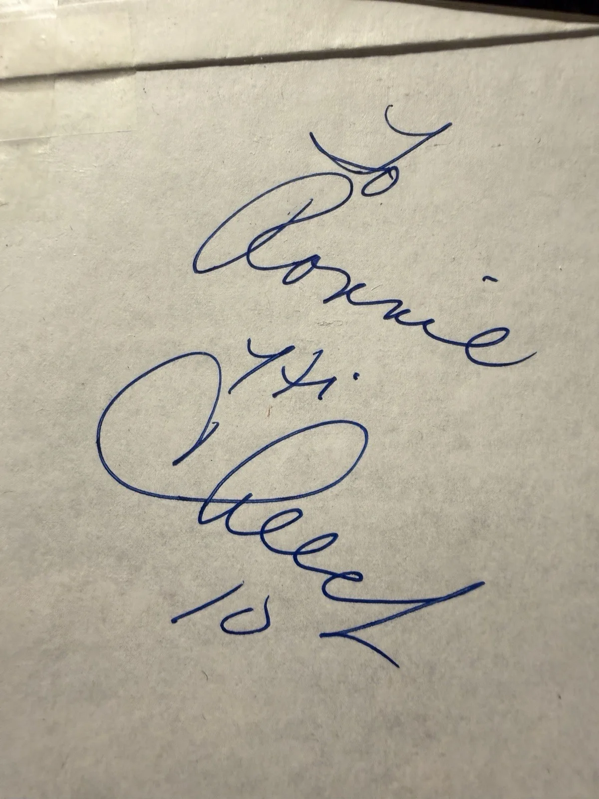 Cheech Marin — CHEECH MARIN Signed 5x7 Photo w. another by him and maybe CHONG on back of flyer, image 4
