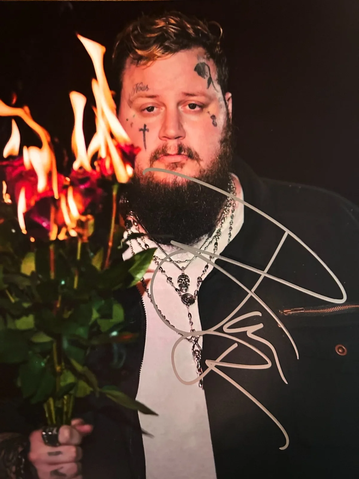 JELLY ROLL Hand Signed Original 8x10 Authentic REAL Autograph w/COA, image 3
