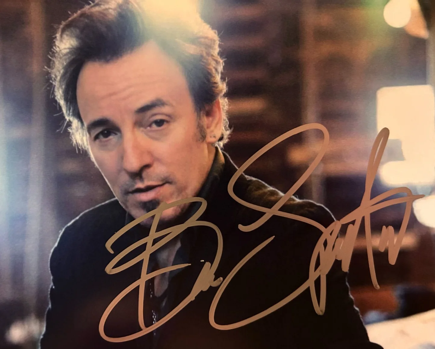BRUCE SPRINGSTEEN Hand Singed 8x10 inch Original Authentic Autograph w/COA, image 5