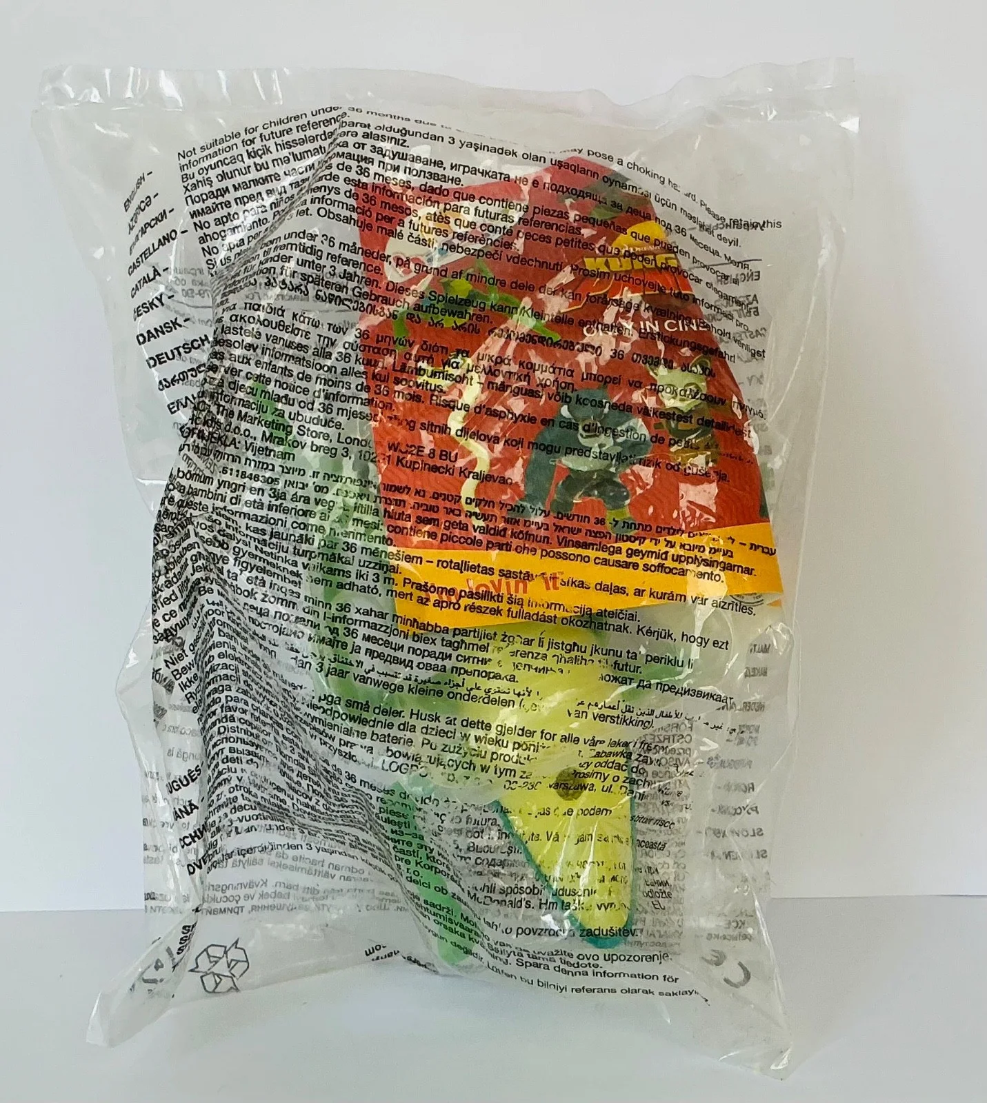 NEW 2008 MCDONALD DREAMWORKS KUNG FU PANDA MASTER MANTIS TOY FIGURE RARE COLLECT, изображение 4