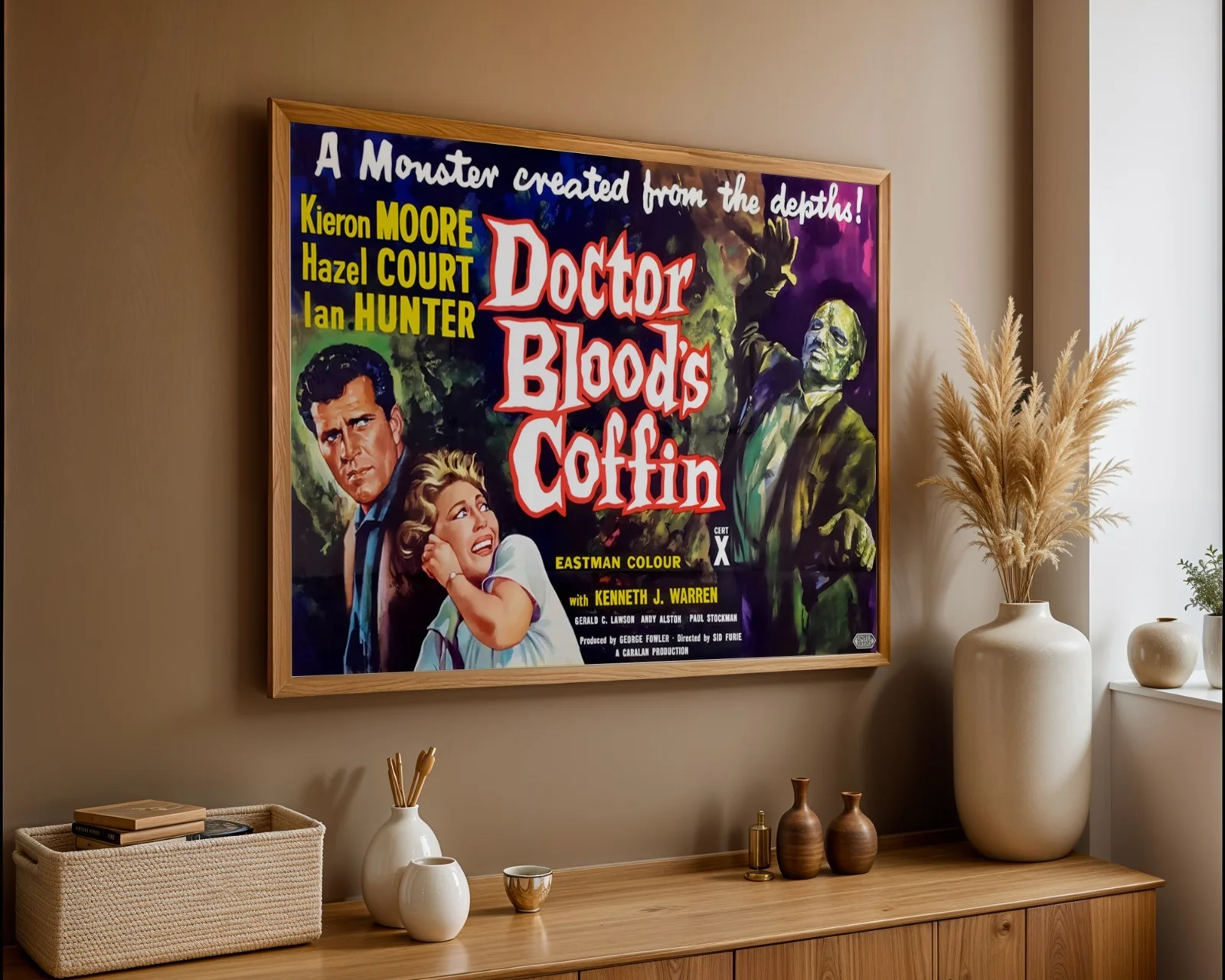 Doctor Blood's Coffin - 1961 Sci-Fi / Horror Restored 30" x 40" UK Quad Poster, image 3