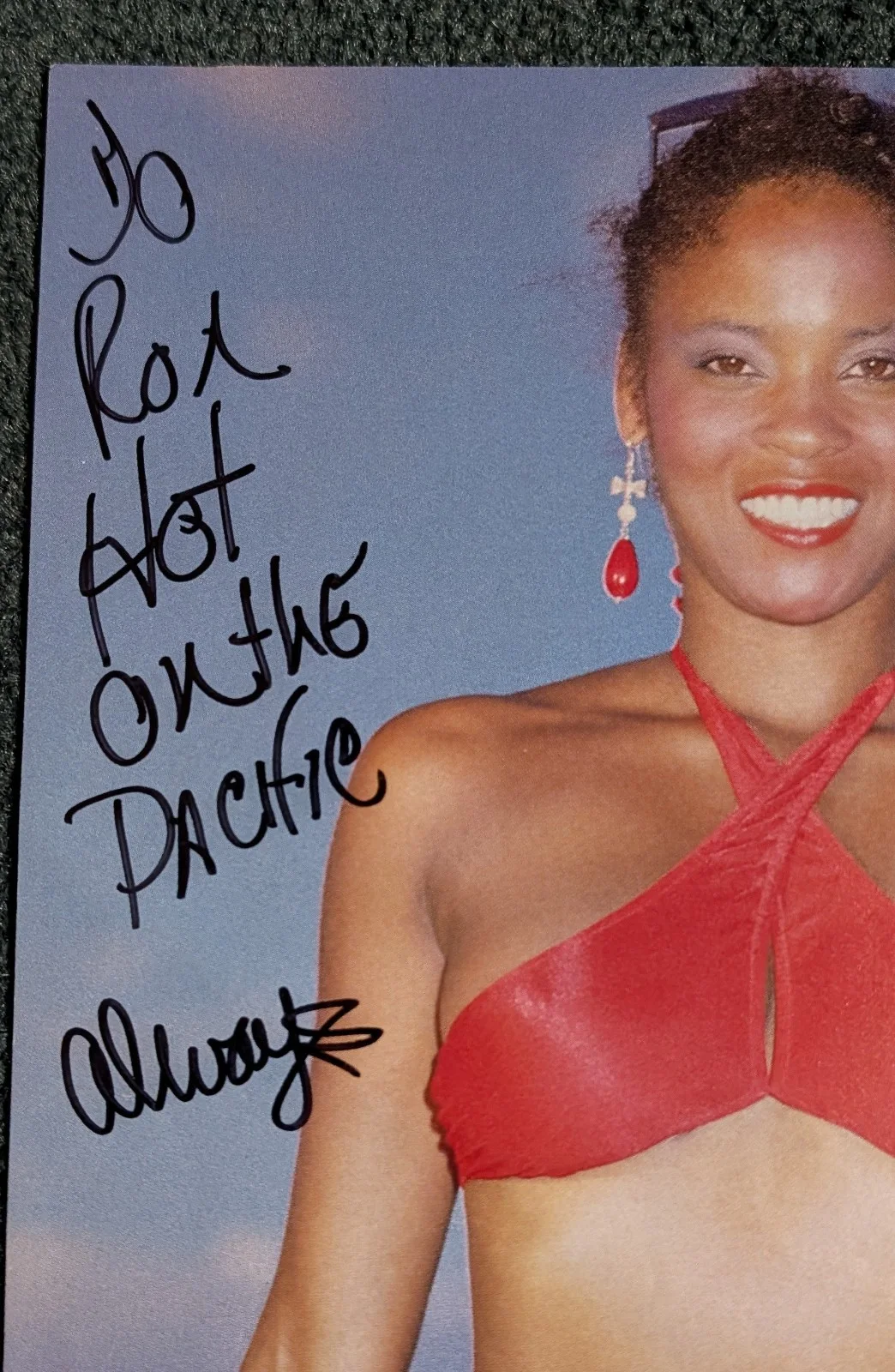 Jeanie Pepper — WOW!!! SUPER SEXY-AS-HELL!! porn star JEANIE PEPPER AUTOGRAPHED magazine page!, image 3