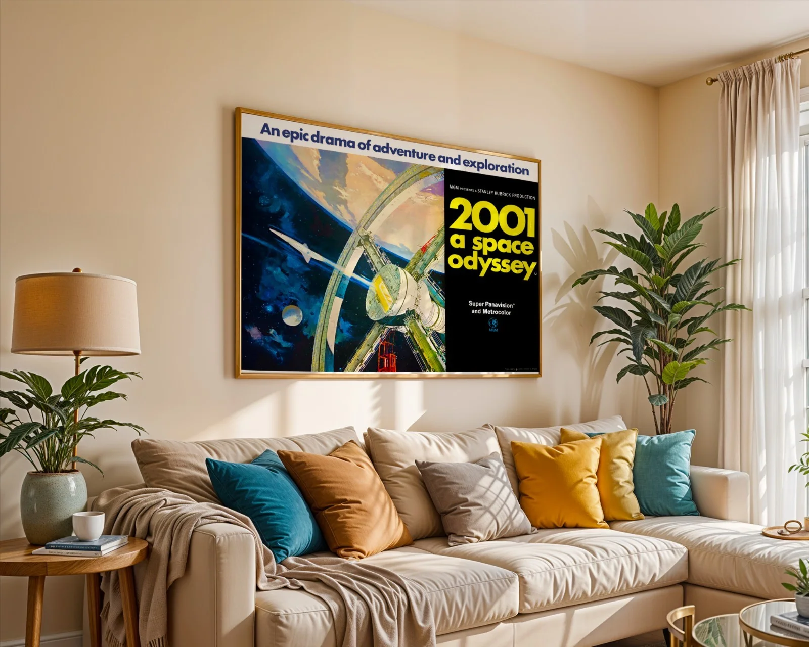 2001: A Space Odyssey - 1968 Sci-Fi Adventure Restored 30" x 40" UK Quad Poster, image 5