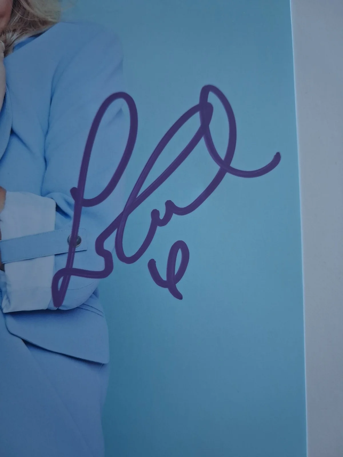 LISA FAULKNER Genuine hand signed autograph 8x10 photo EASTENDERS & HOLBY CITY, изображение 2