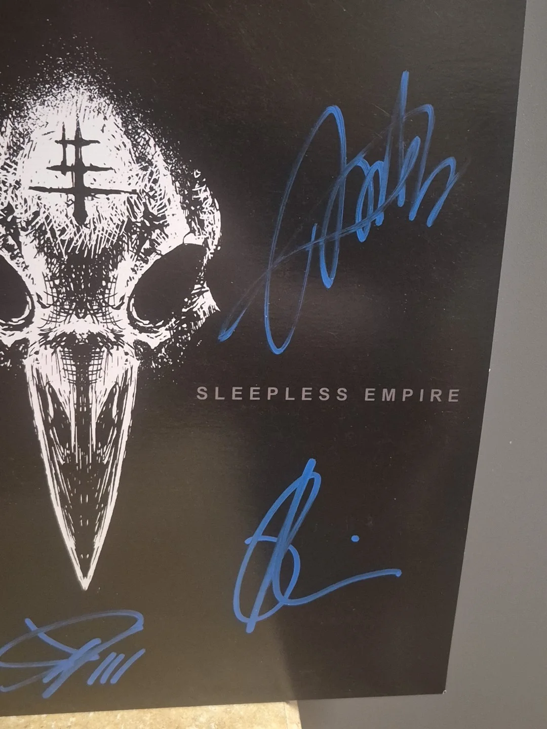 Lacuna Coil Metal Rock Band Musicians Signed Sleepless Empire VINYL Record New, изображение 4