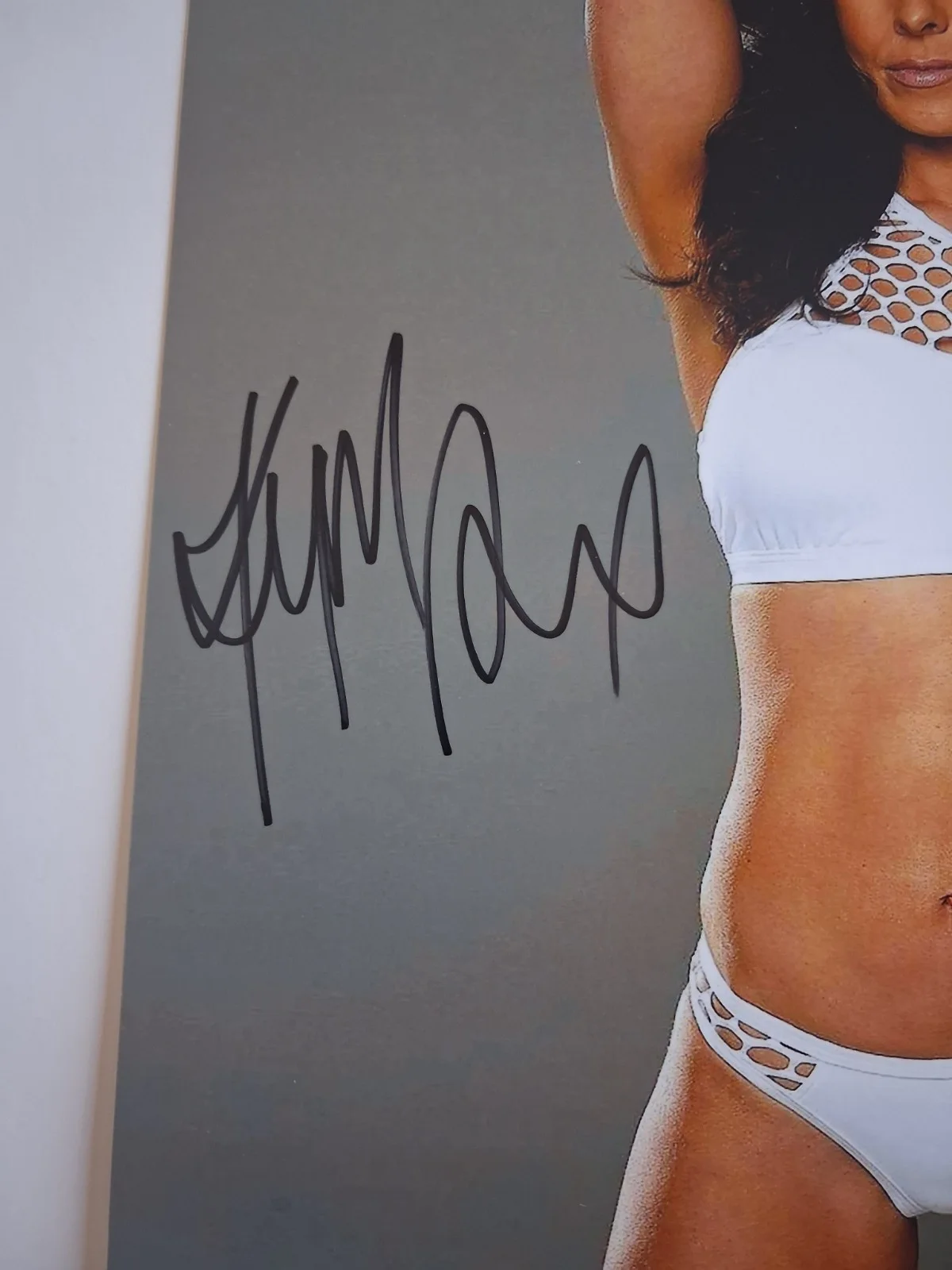 KYM MARSH Genuine hand signed autograph 8x10 photo Hear'Say & Coronation Street, image 2