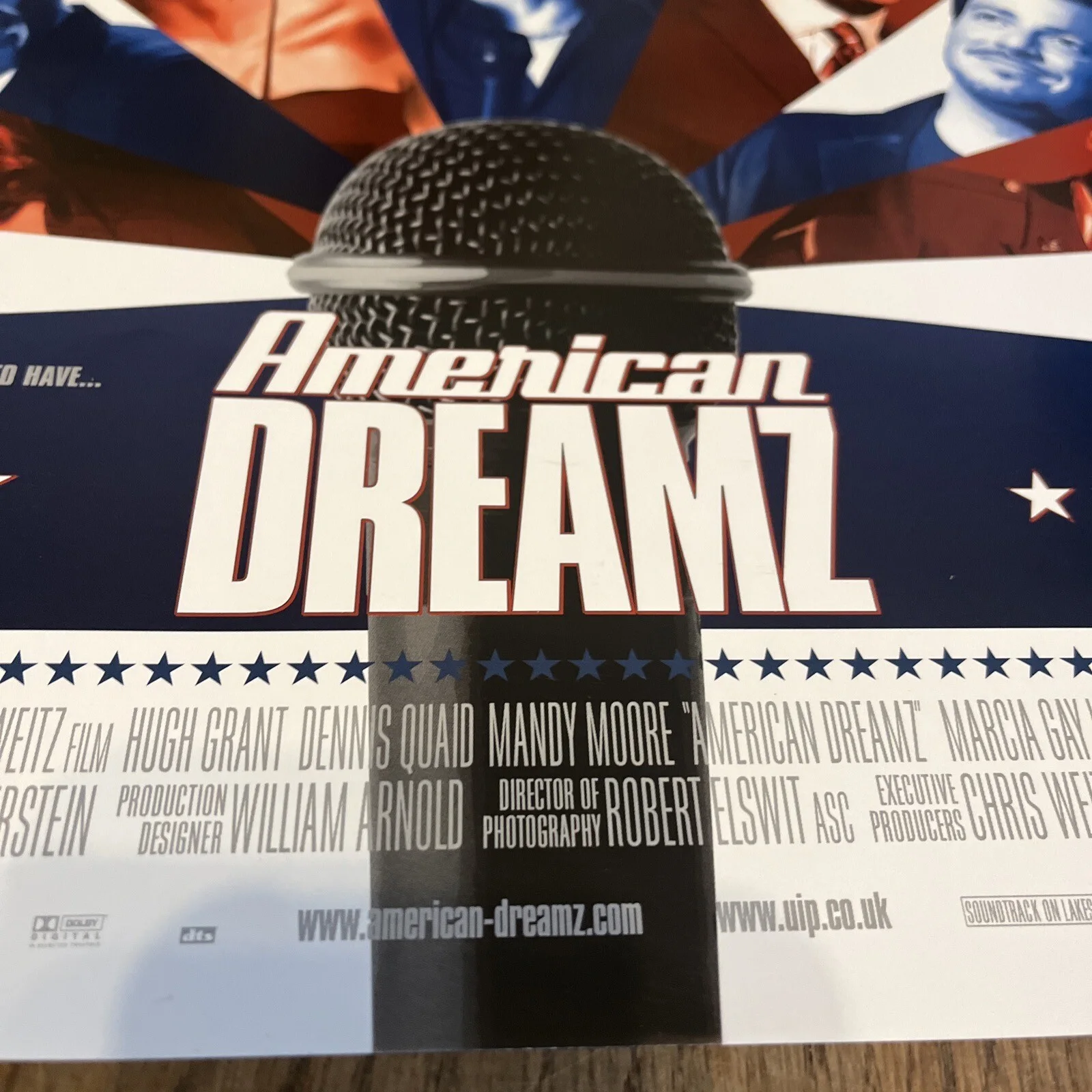 Hugh Grant Genuine Cinema Promo Poster American Dreamz A3 Gloss, изображение 5