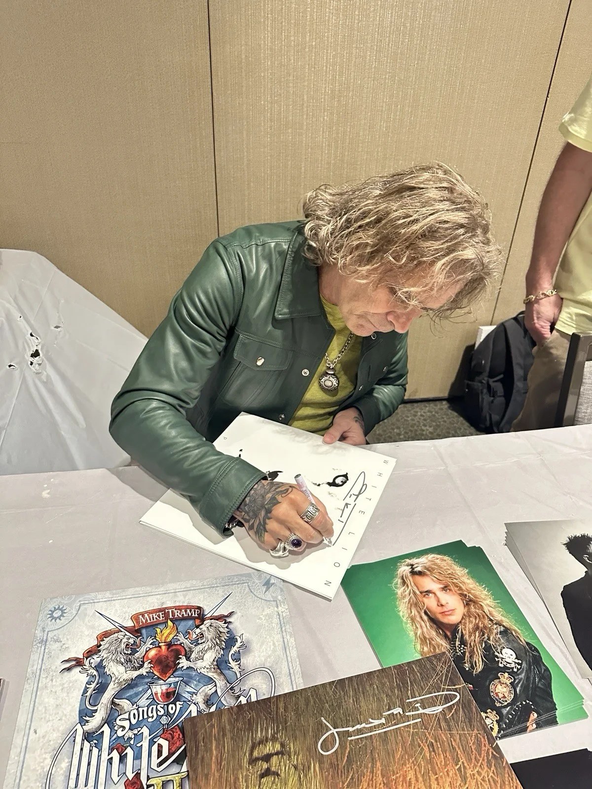White Lion Lp Autographed Signed Mike Tramp Vinyl Pride, image 2