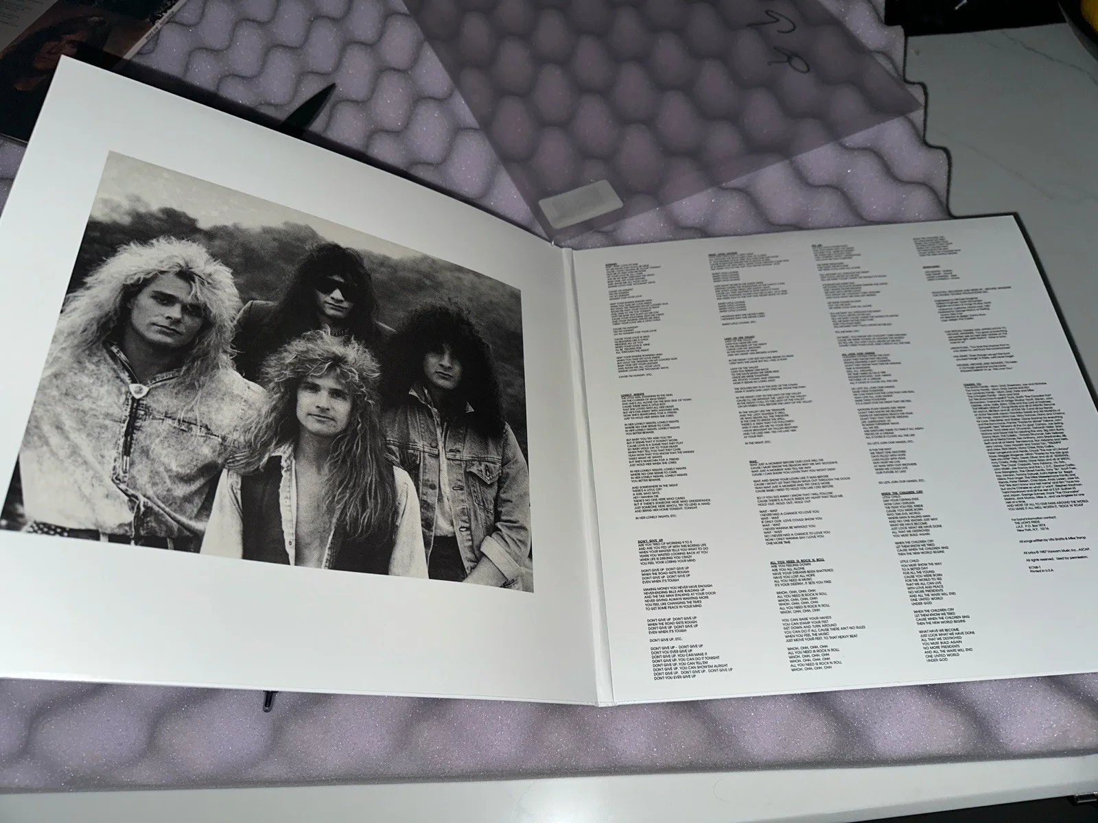 White Lion Lp Autographed Signed Mike Tramp Vinyl Pride, image 4
