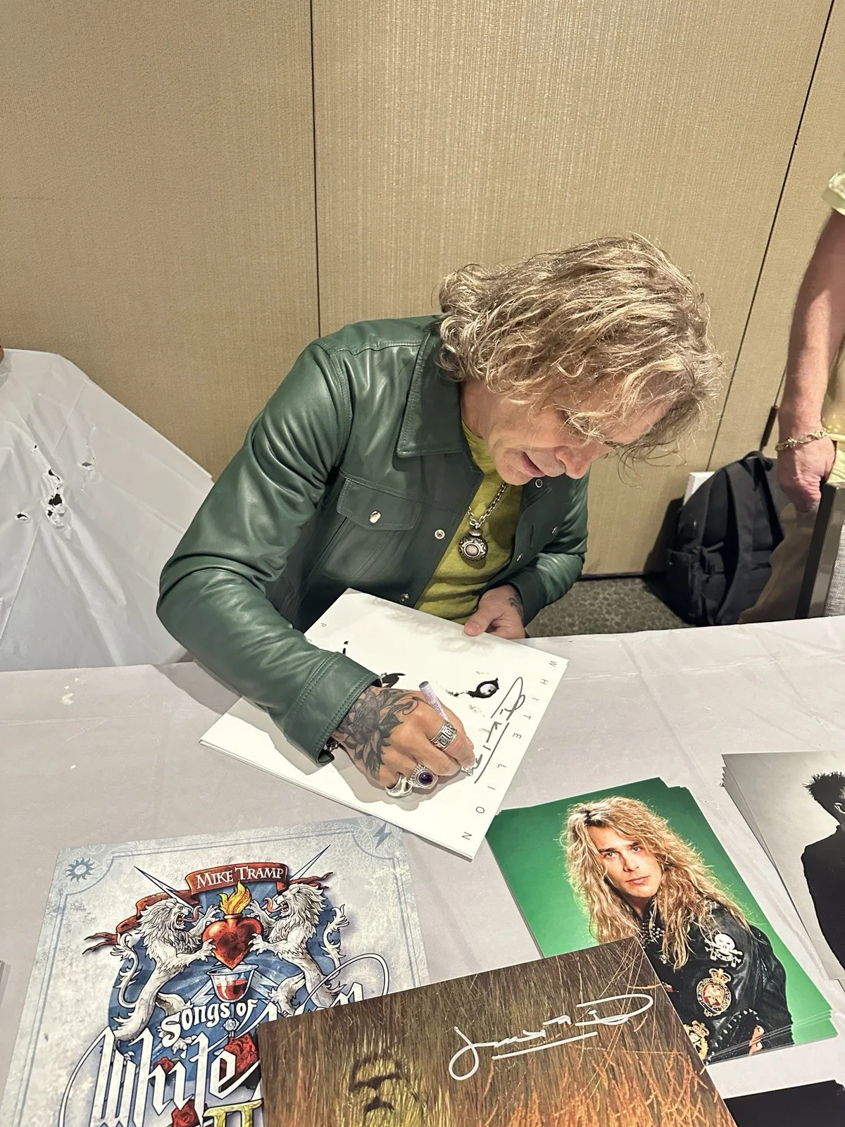 White Lion Lp Autographed Signed Mike Tramp Vinyl Pride, image 5
