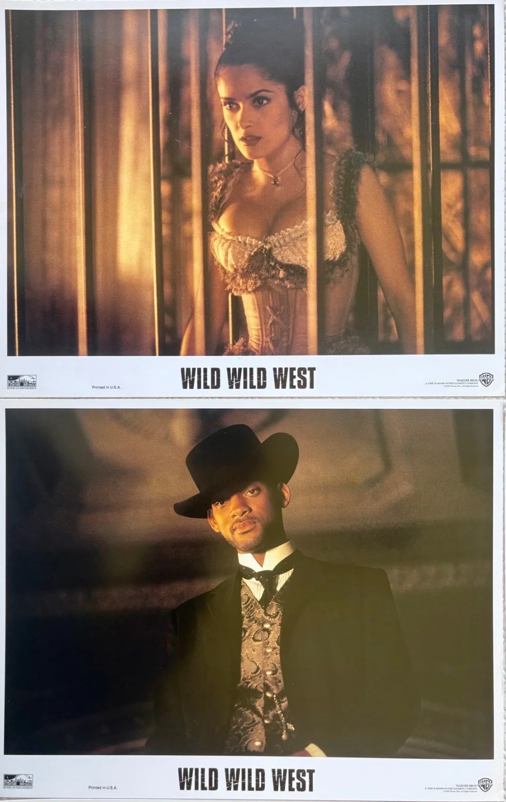 Wild Wild West set of 8 Original 1999 Lobby Cards Will Smith Kevin Kline, изображение 5