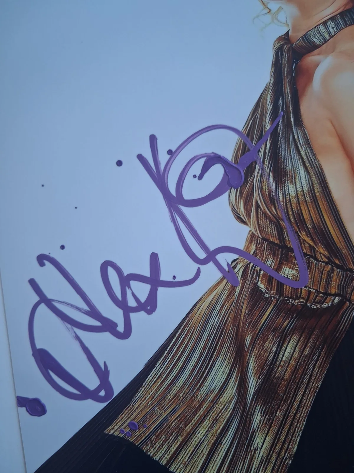 ALEX KINGSTON Genuine hand signed autograph 8x10 photo, изображение 2