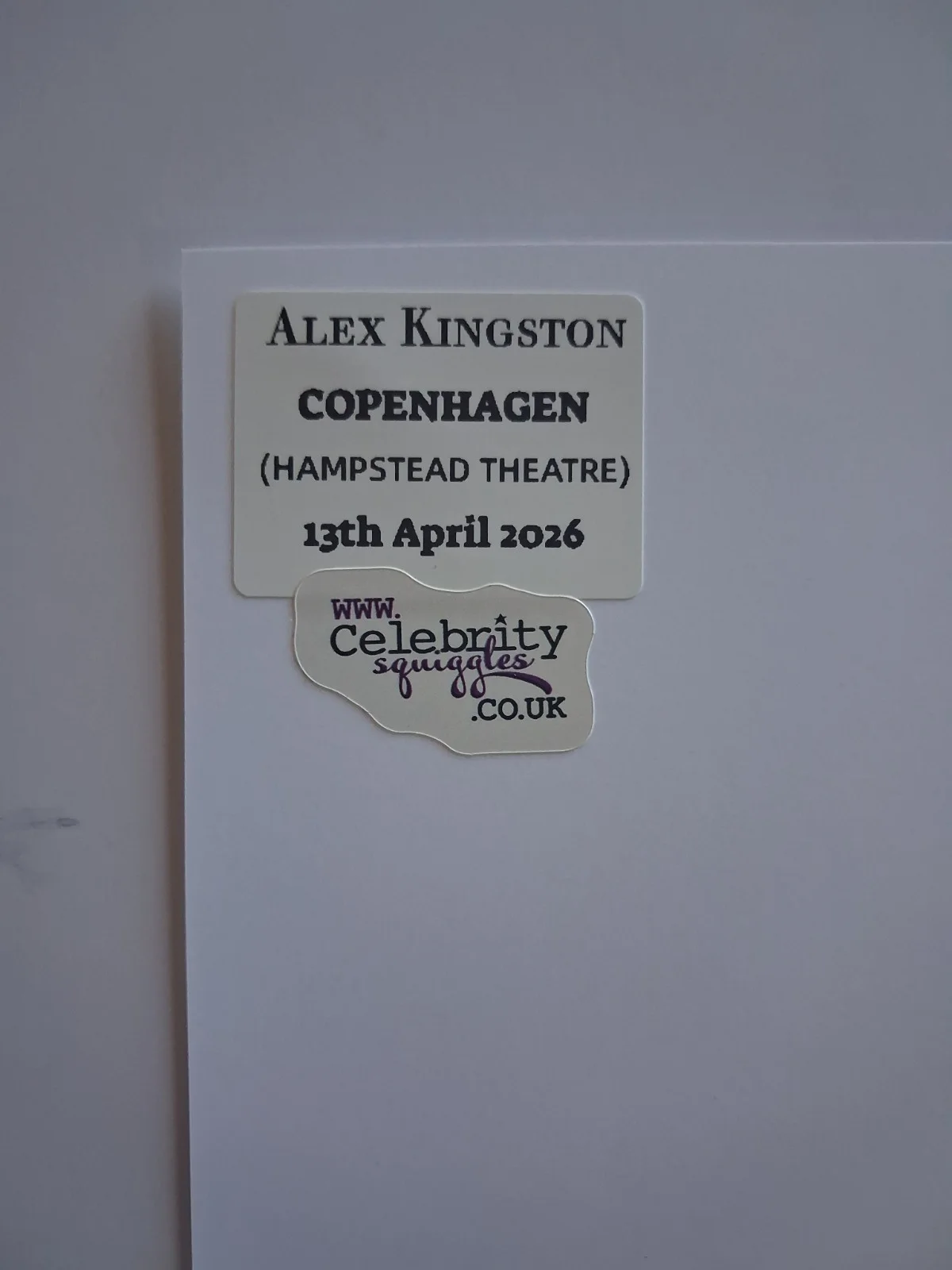 ALEX KINGSTON Genuine hand signed autograph 8x10 photo, изображение 3