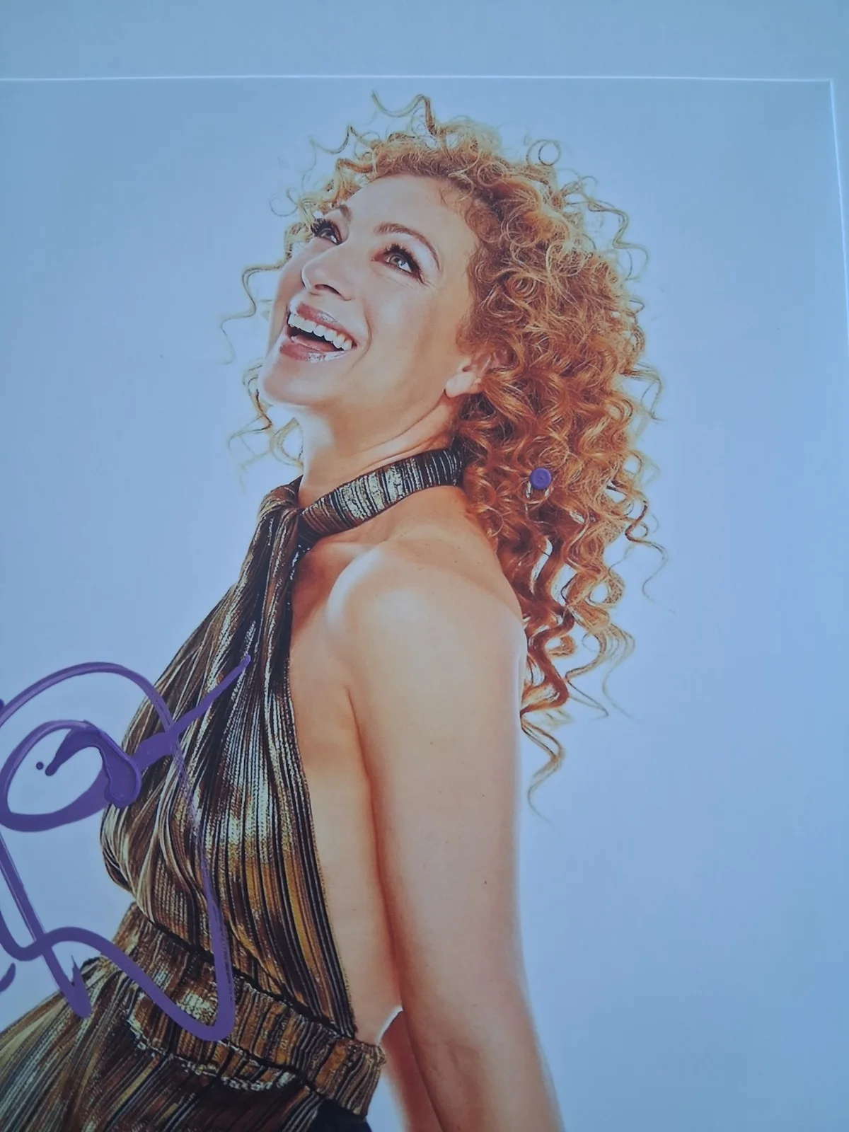 ALEX KINGSTON Genuine hand signed autograph 8x10 photo, изображение 4