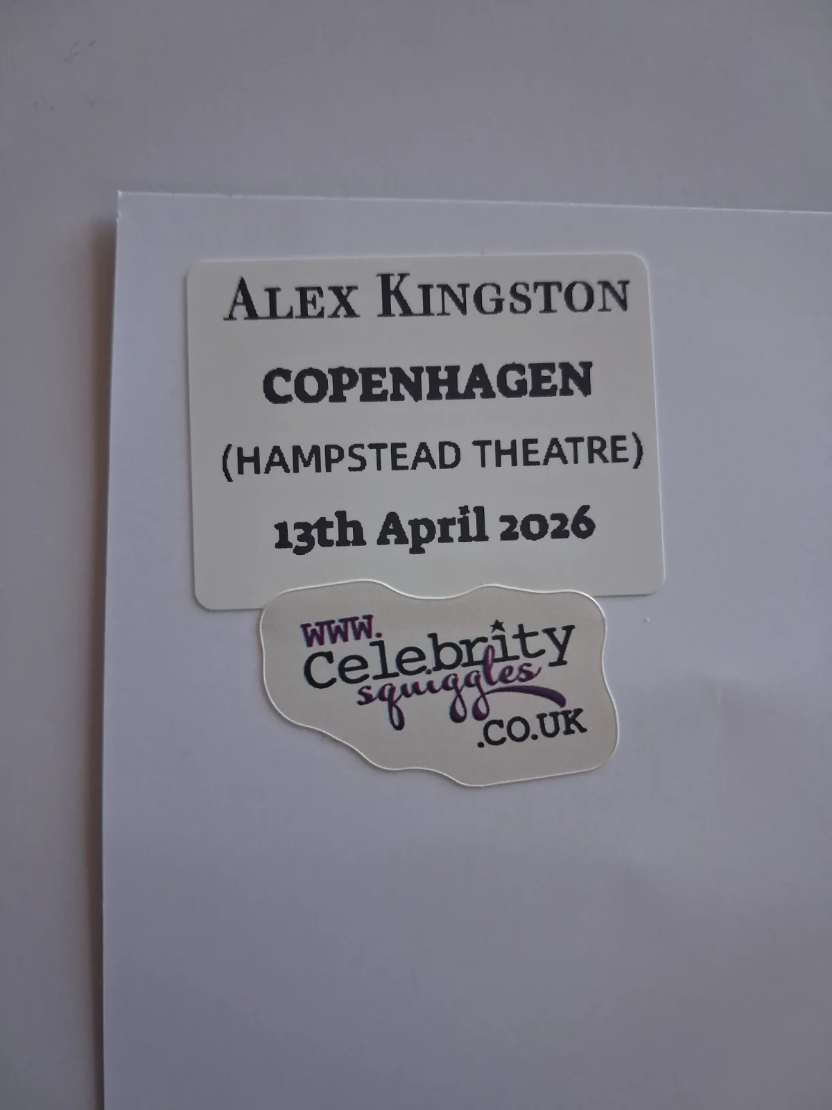 ALEX KINGSTON Genuine hand signed autograph 8x10 photo RIVER SONG in DOCTOR WHO, изображение 3