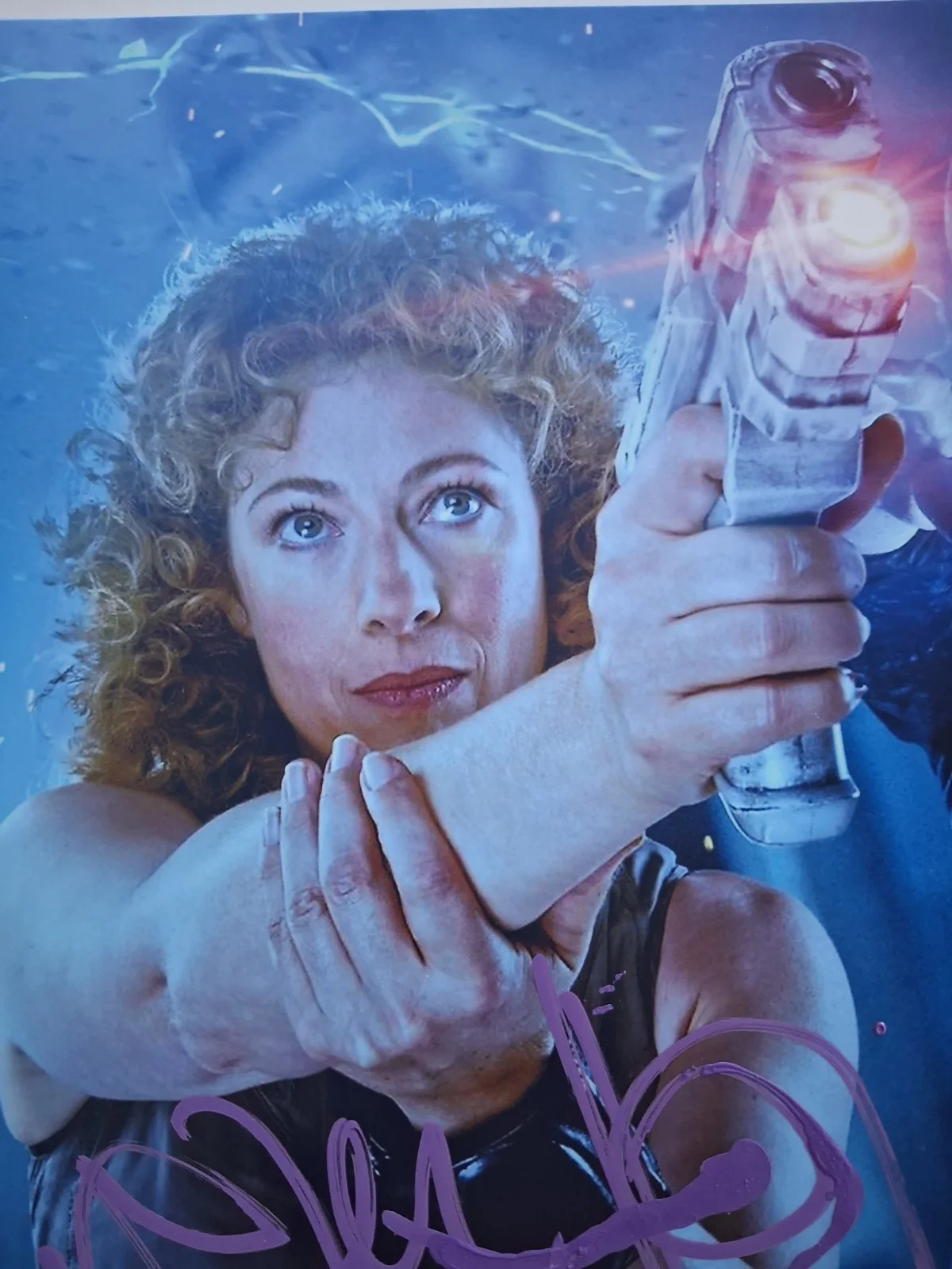 ALEX KINGSTON Genuine hand signed autograph 8x10 photo RIVER SONG in DOCTOR WHO, изображение 5