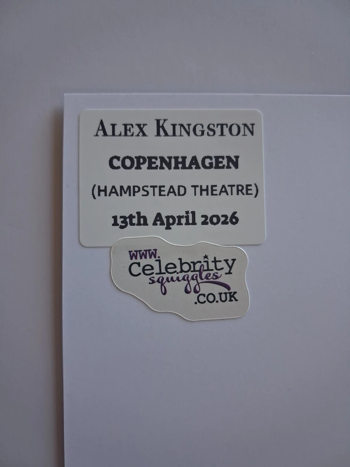 ALEX KINGSTON Genuine hand signed autograph 8x10 photo Dr Corday in E.R., изображение 3