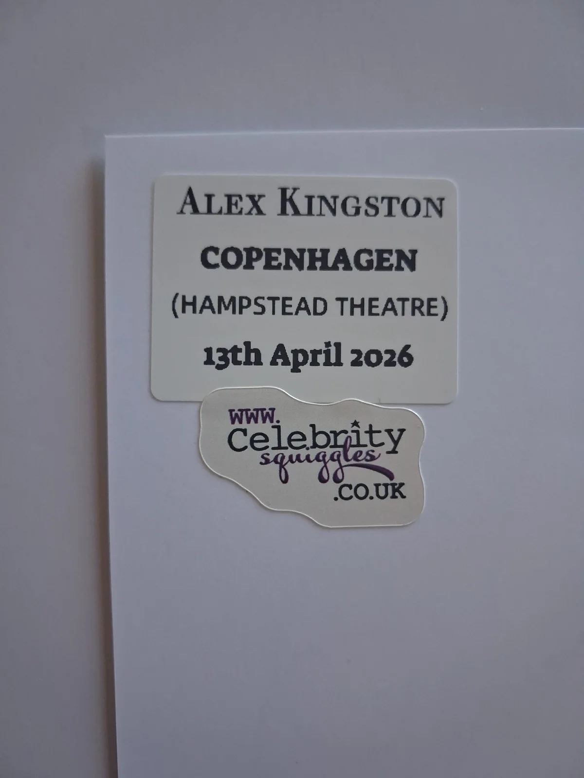 ALEX KINGSTON Genuine hand signed autograph 8x10 photo RIVER SONG in DOCTOR WHO, изображение 3
