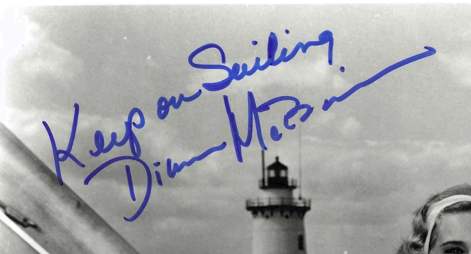 Diane McBain, Troy Donahue — TROY DONAHUE & DIANE McBAIN signed "in person" PARRISH COA unique, изображение 3