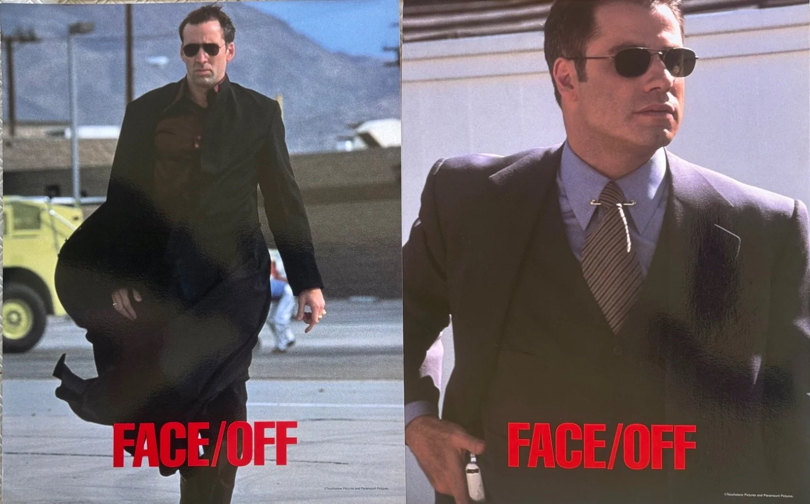 Face/Off set of 8 Original 1997 Lobby Cards John Travolta Nicolas Cage, image 3