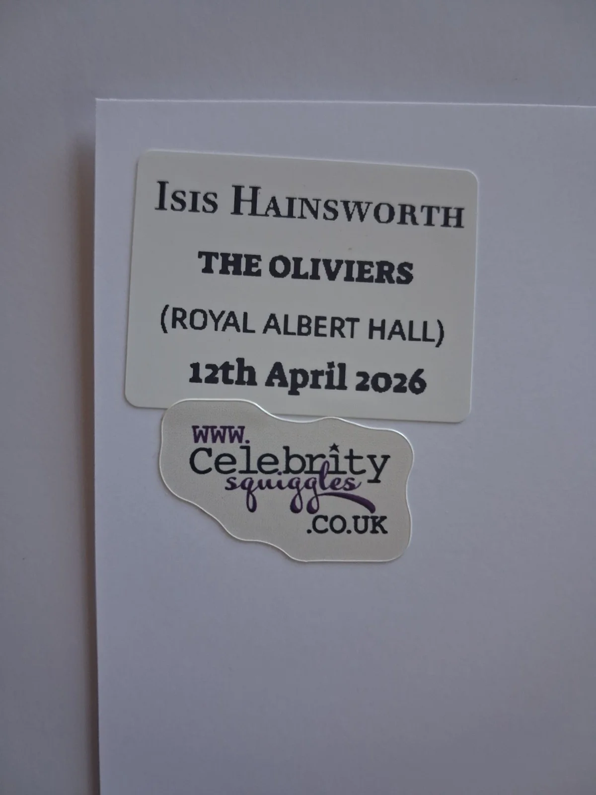 ISIS HAINSWORTH - Genuine hand signed autograph 8x10 photo (METAL LORDS), изображение 3