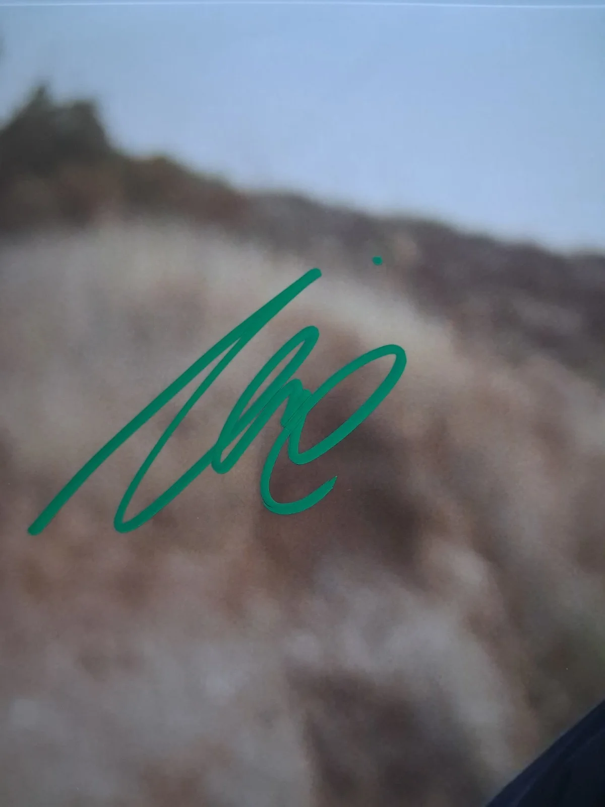 AARON PIERRE - Genuine hand signed autograph 8X10 (LANTERNS), image 2