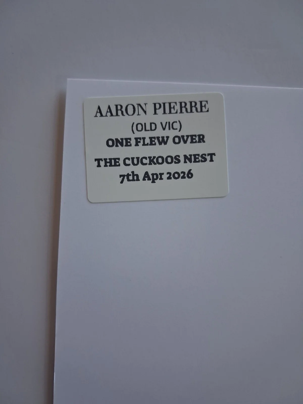 AARON PIERRE - Genuine hand signed autograph 8X10 (LANTERNS), image 3